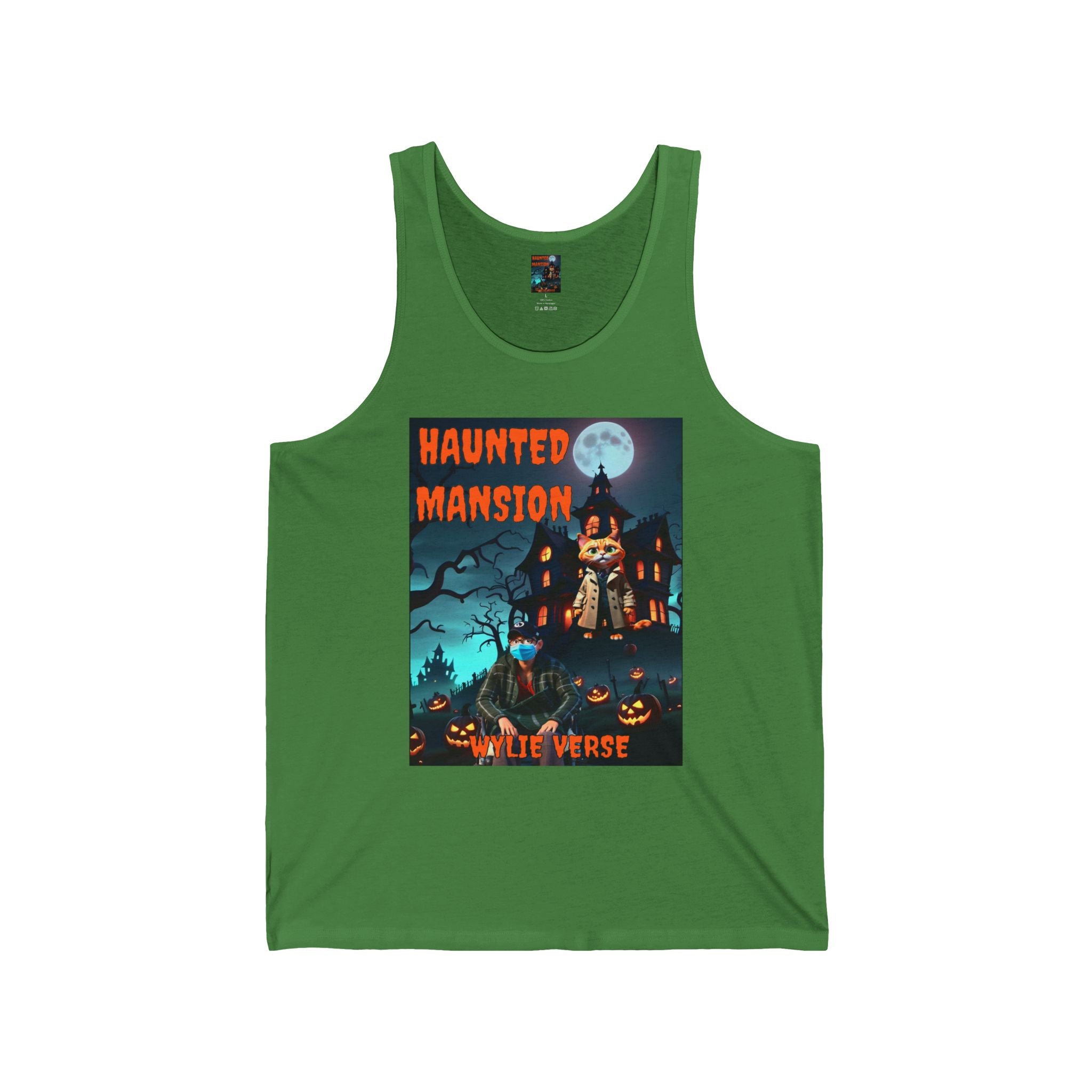 Wylie Verse Hauted Mansion Unisex Poster Tank Top,