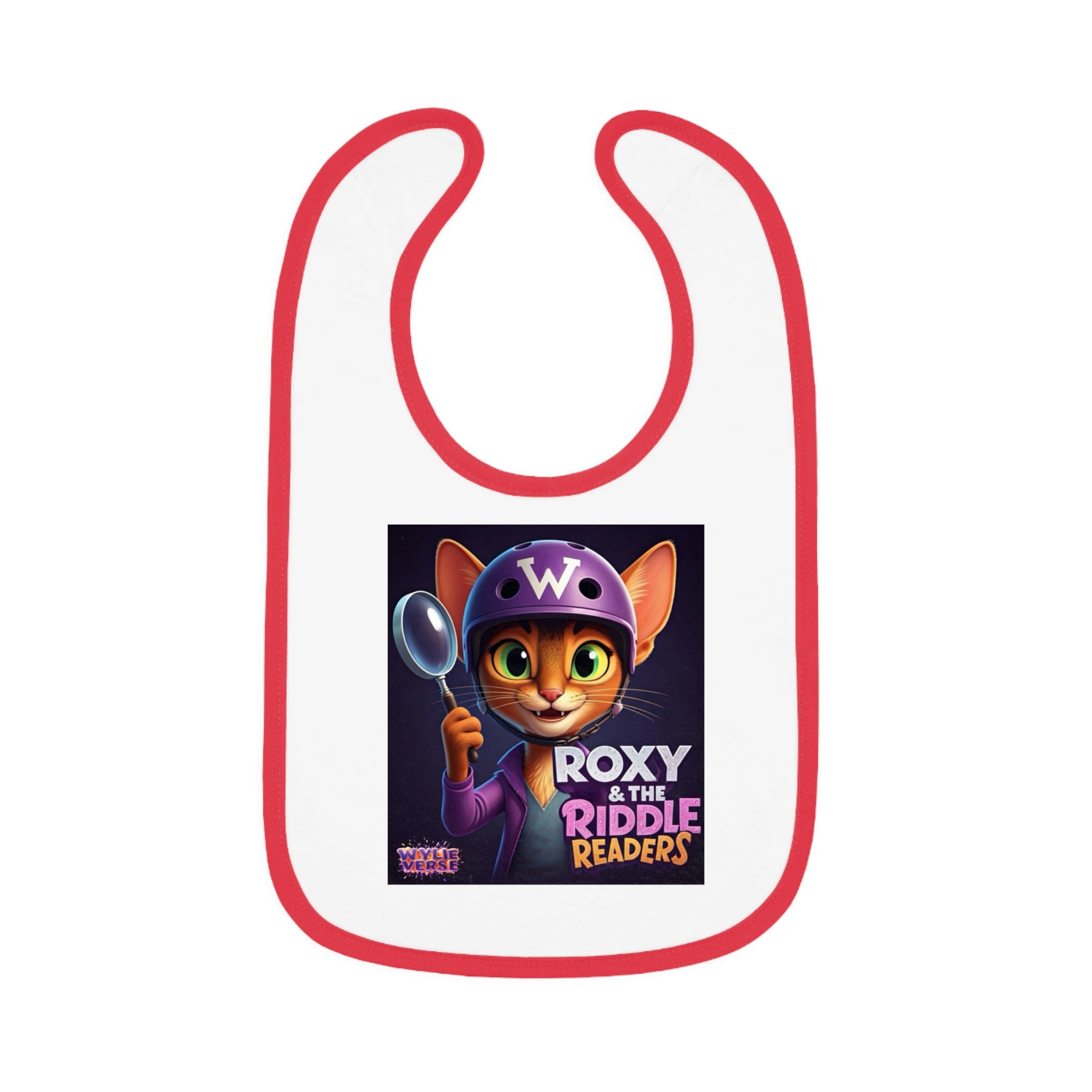 Roxy & The Riddle Readers Baby Bib