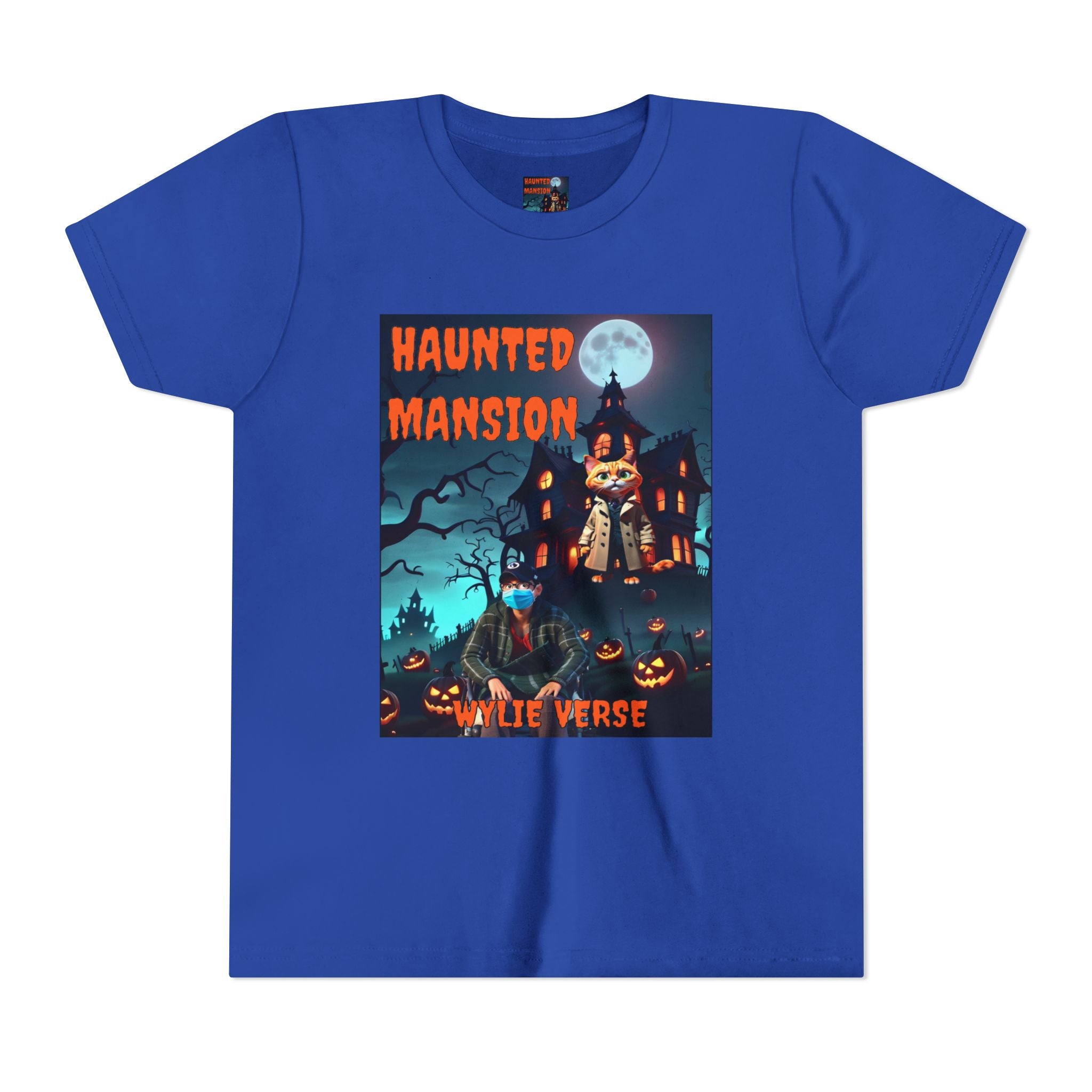 Wylie Verse Haunted Mansion, Youth Poster Tee