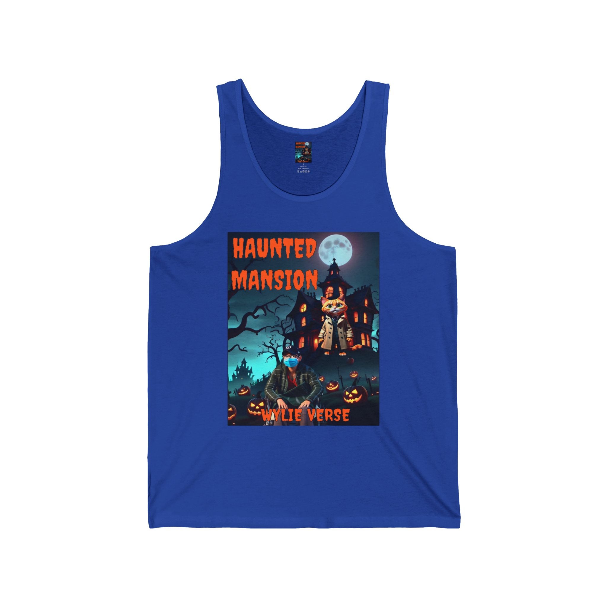 Wylie Verse Hauted Mansion Unisex Poster Tank Top,
