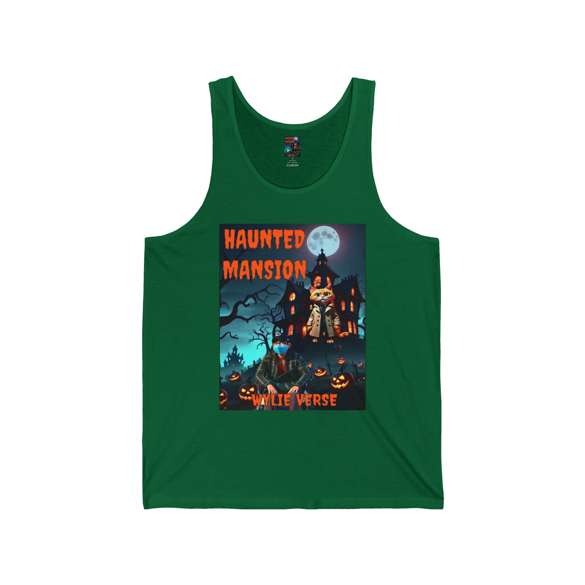 Wylie Verse Hauted Mansion Unisex Poster Tank Top,