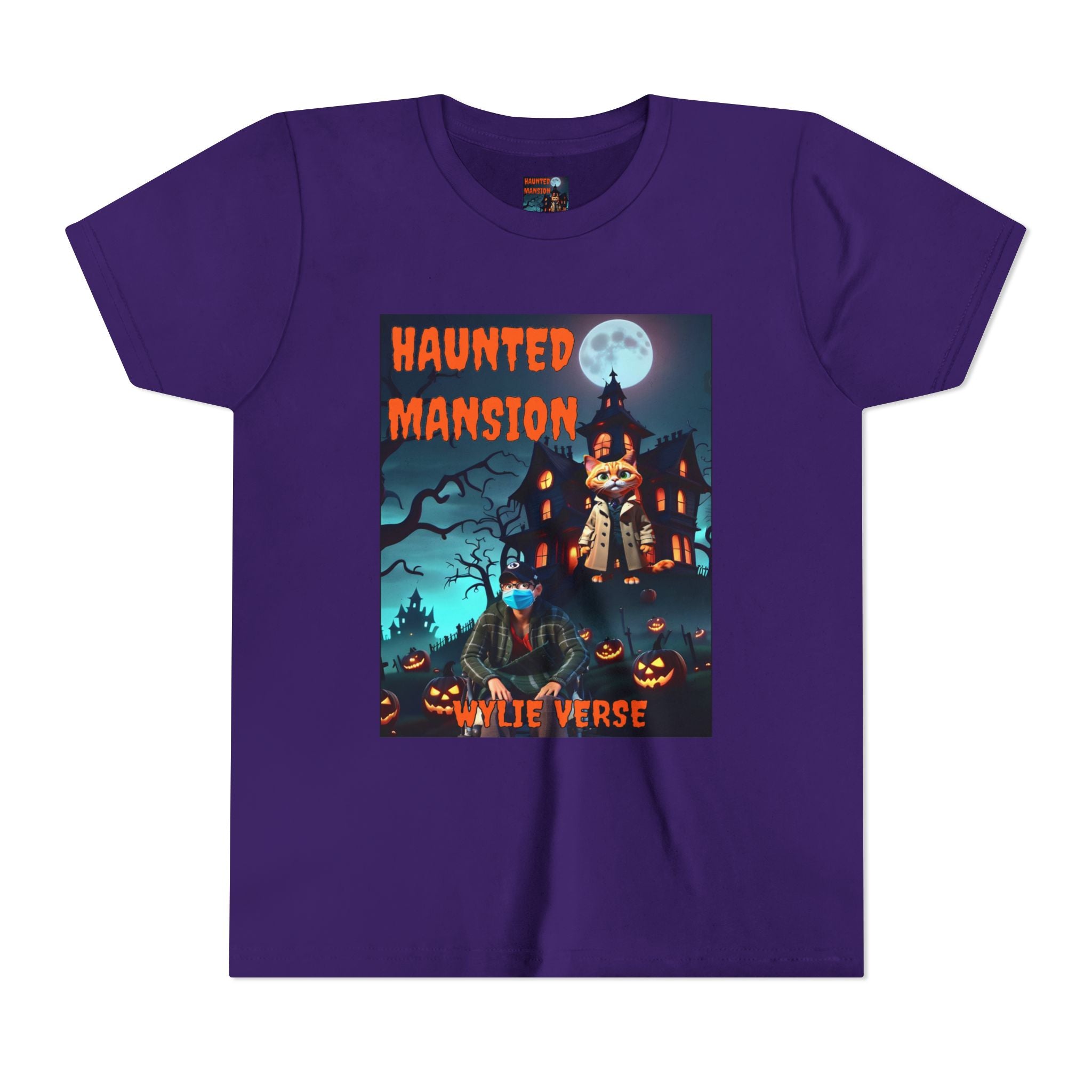 Wylie Verse Haunted Mansion, Youth Poster Tee