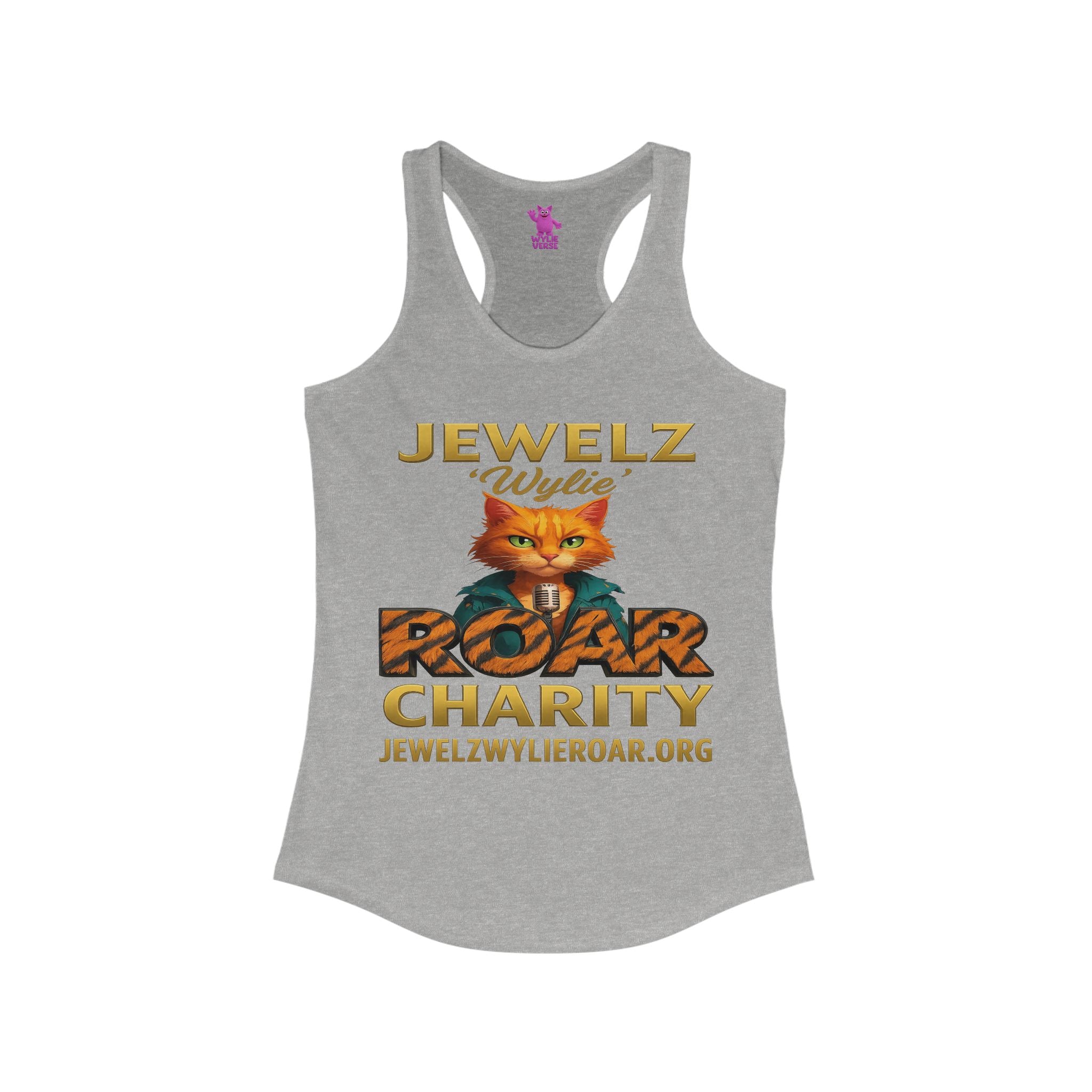Jewelz 'Wylie' Roar Charity Tank Top for Women