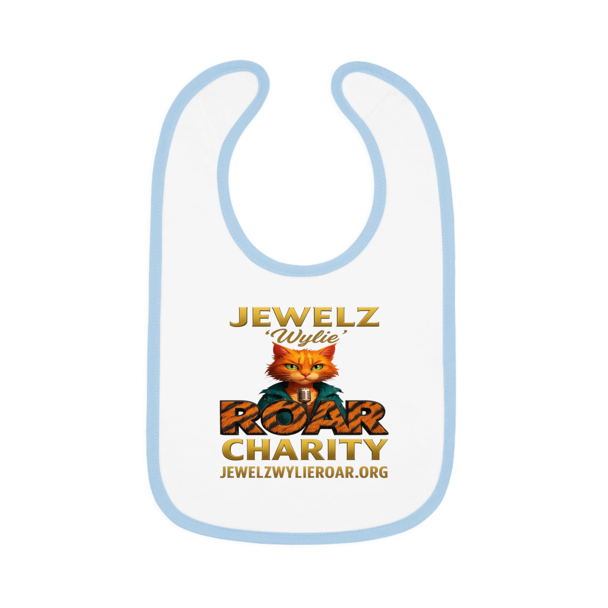 Jewelz 'Wylie' Roar Baby Bib