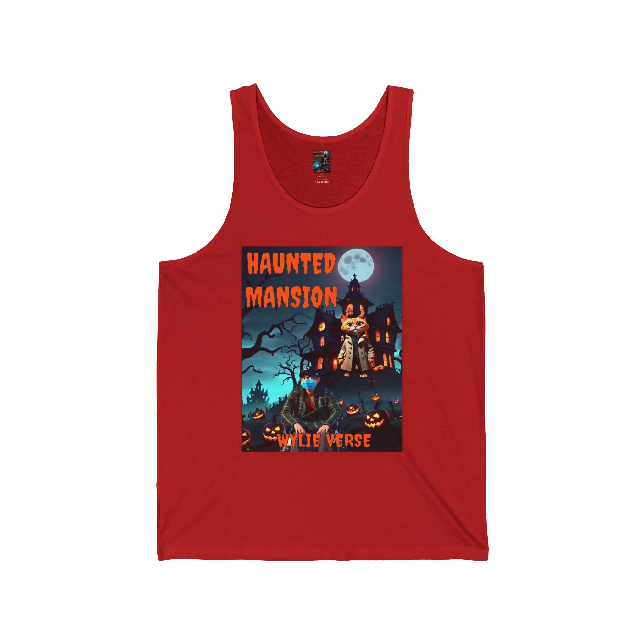 Wylie Verse Hauted Mansion Unisex Poster Tank Top,