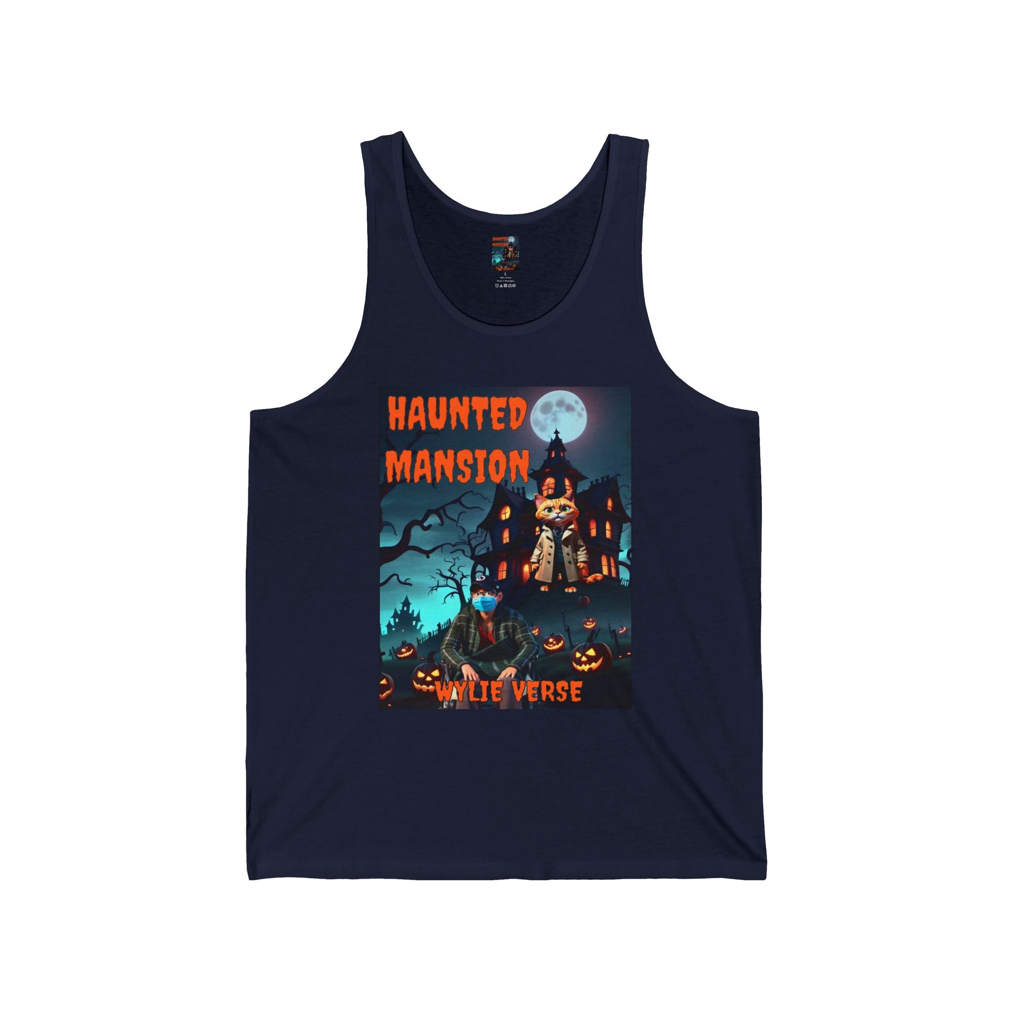 Wylie Verse Hauted Mansion Unisex Poster Tank Top,