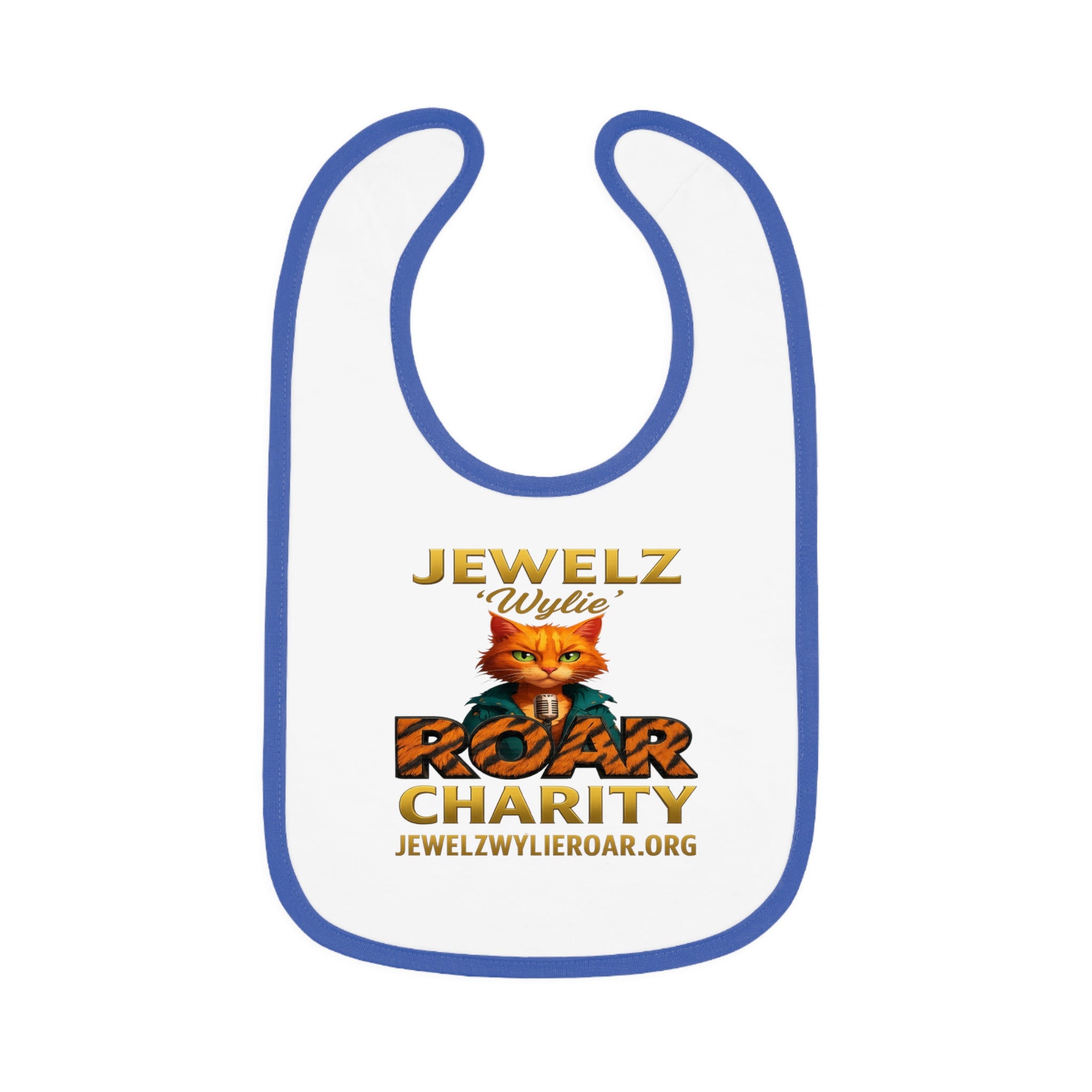 Jewelz 'Wylie' Roar Baby Bib