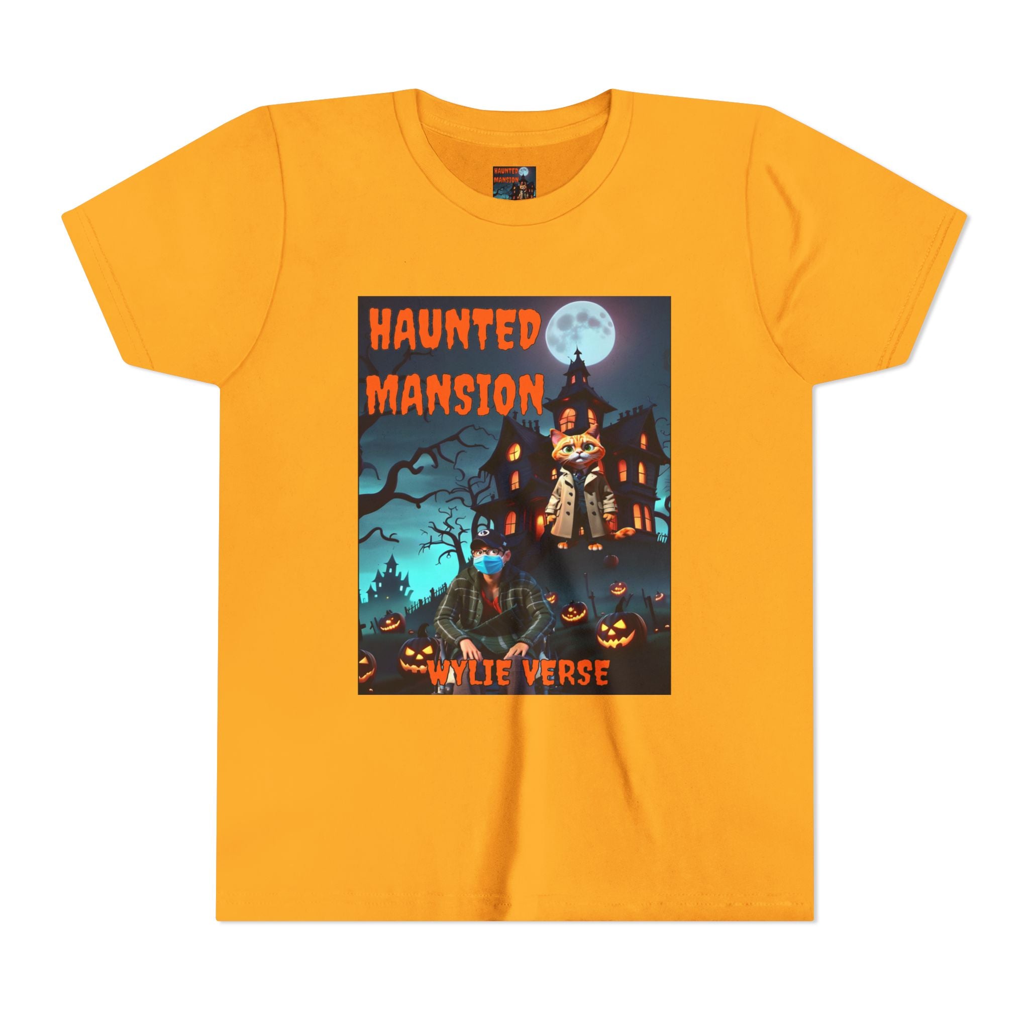 Wylie Verse Haunted Mansion, Youth Poster Tee