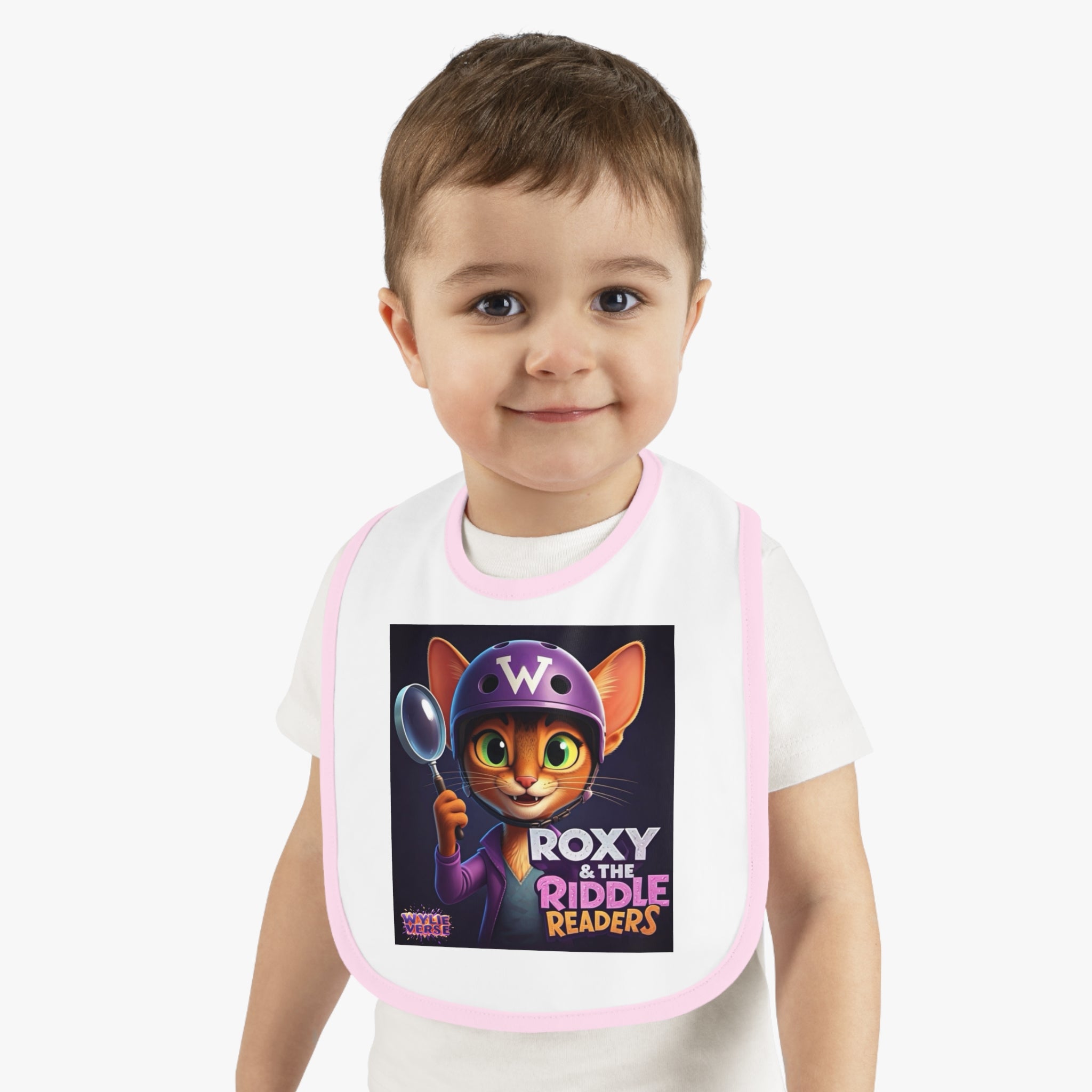 Roxy & The Riddle Readers Baby Bib