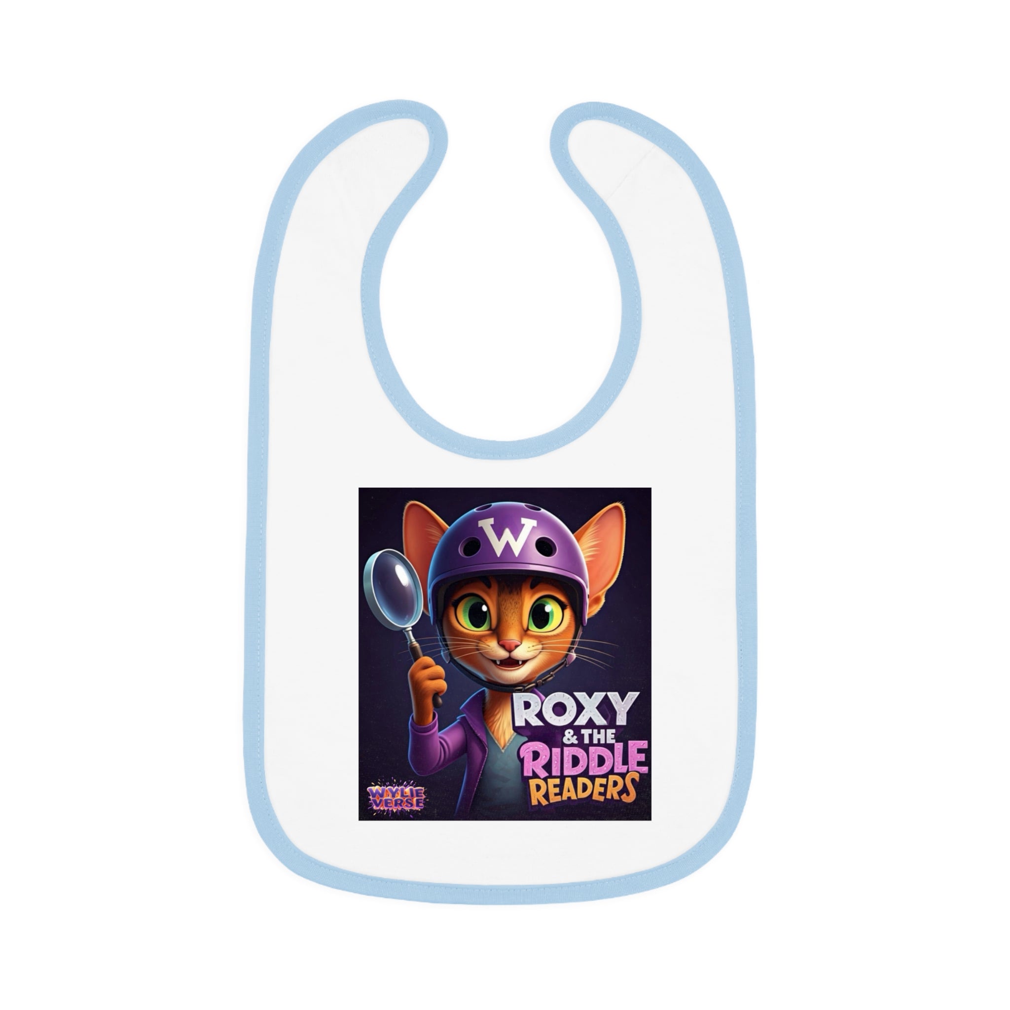 Roxy & The Riddle Readers Baby Bib