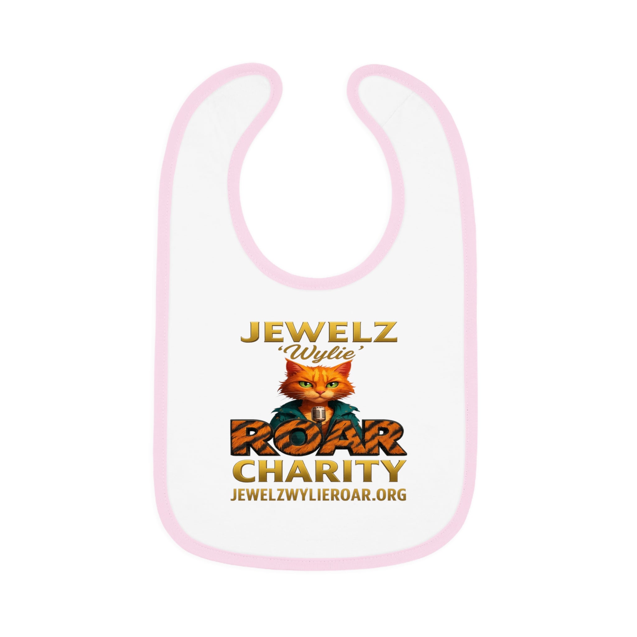 Jewelz 'Wylie' Roar Baby Bib