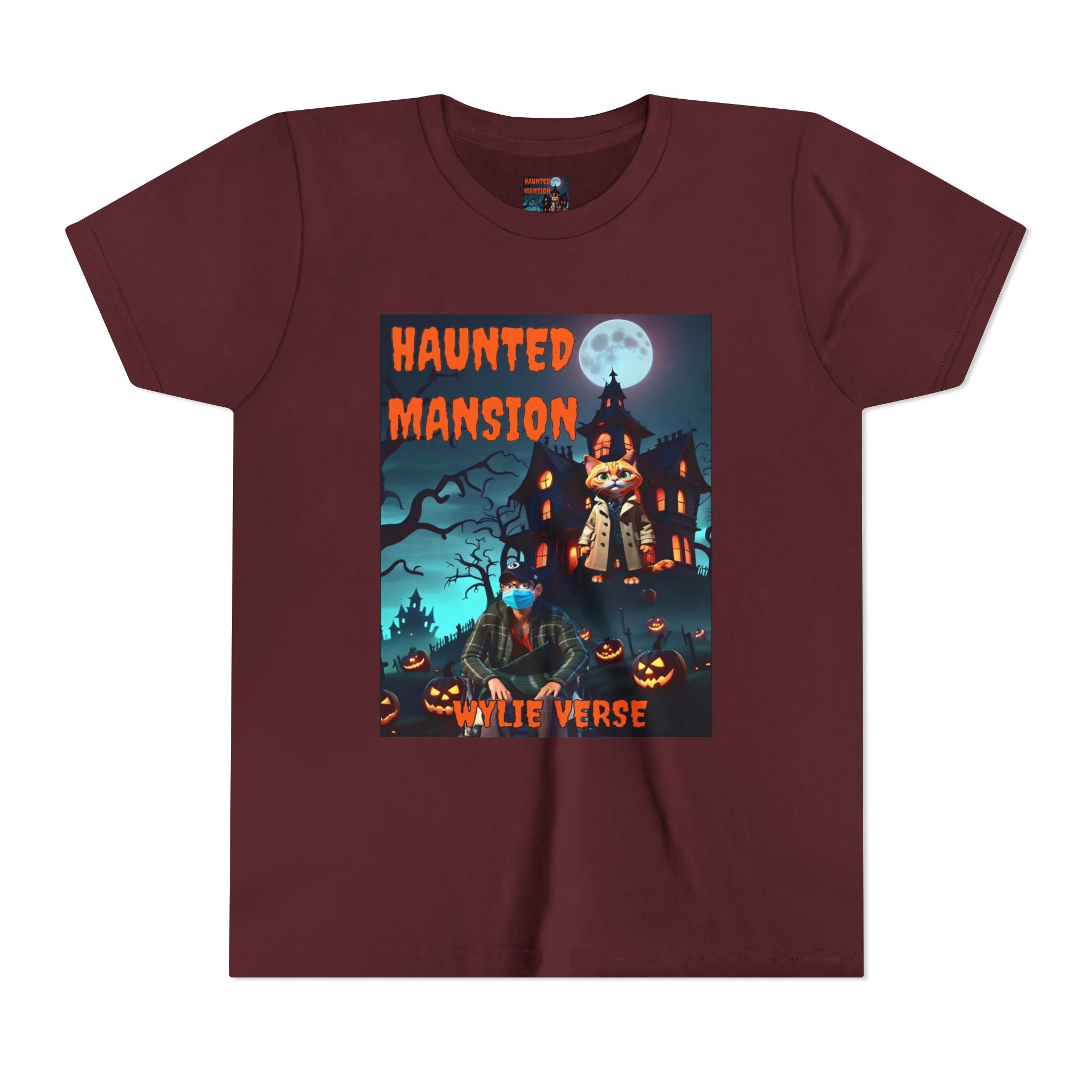 Wylie Verse Haunted Mansion, Youth Poster Tee
