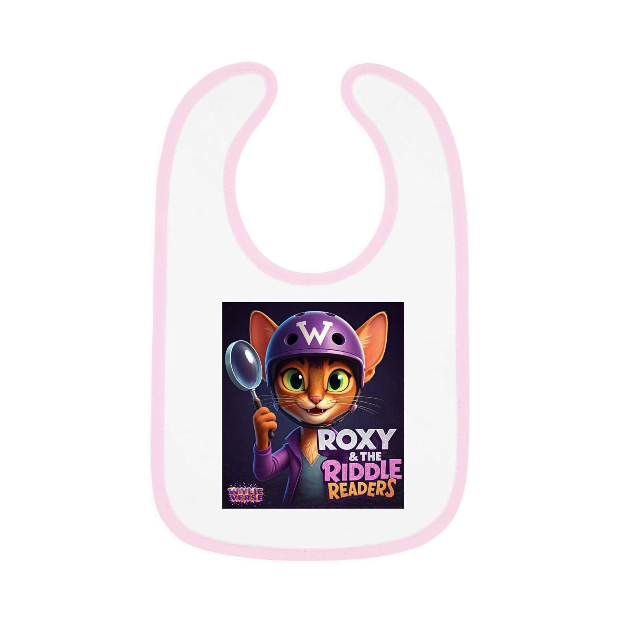 Roxy & The Riddle Readers Baby Bib