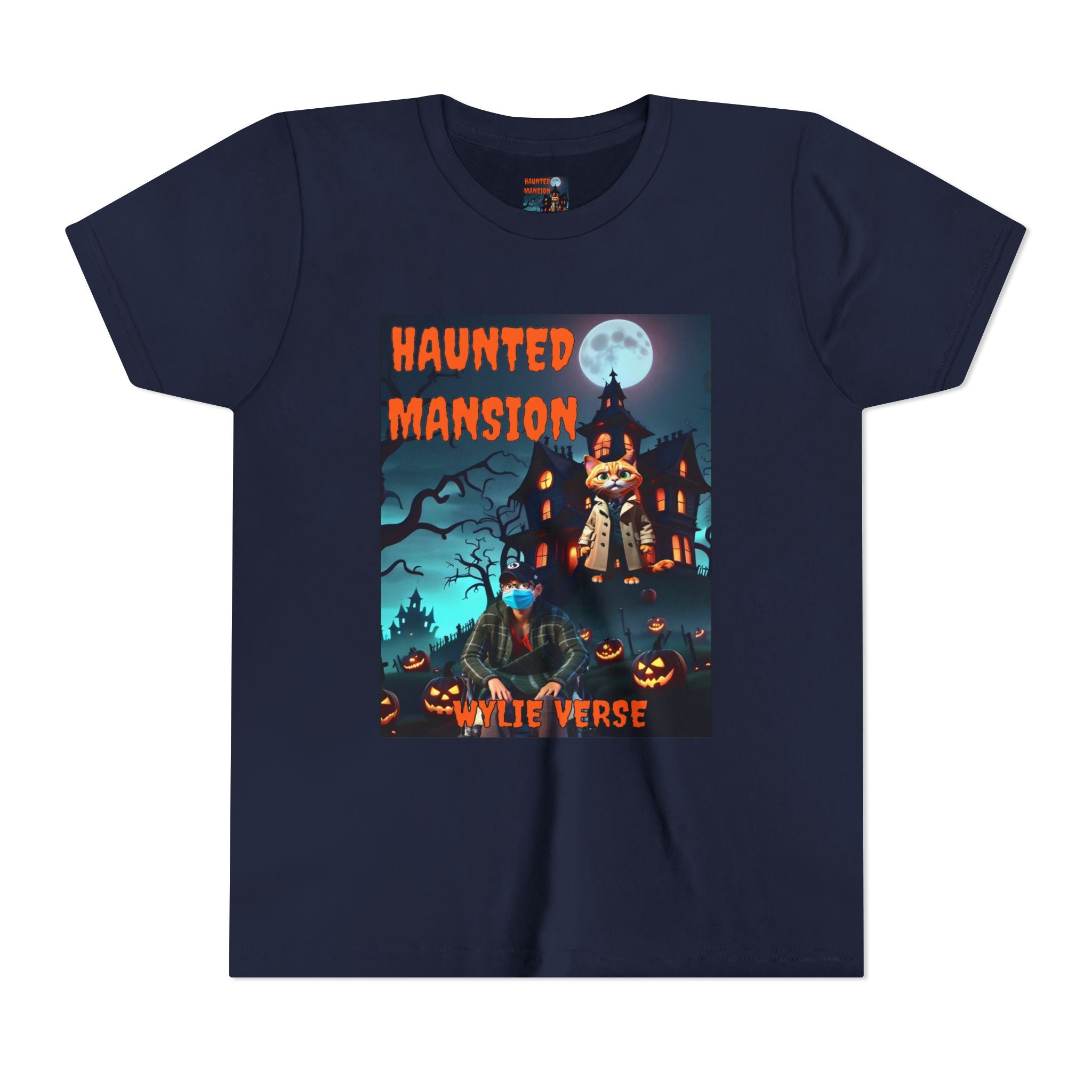 Wylie Verse Haunted Mansion, Youth Poster Tee