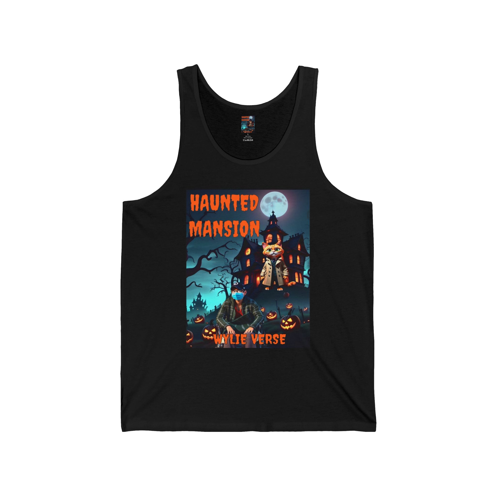 Wylie Verse Hauted Mansion Unisex Poster Tank Top,