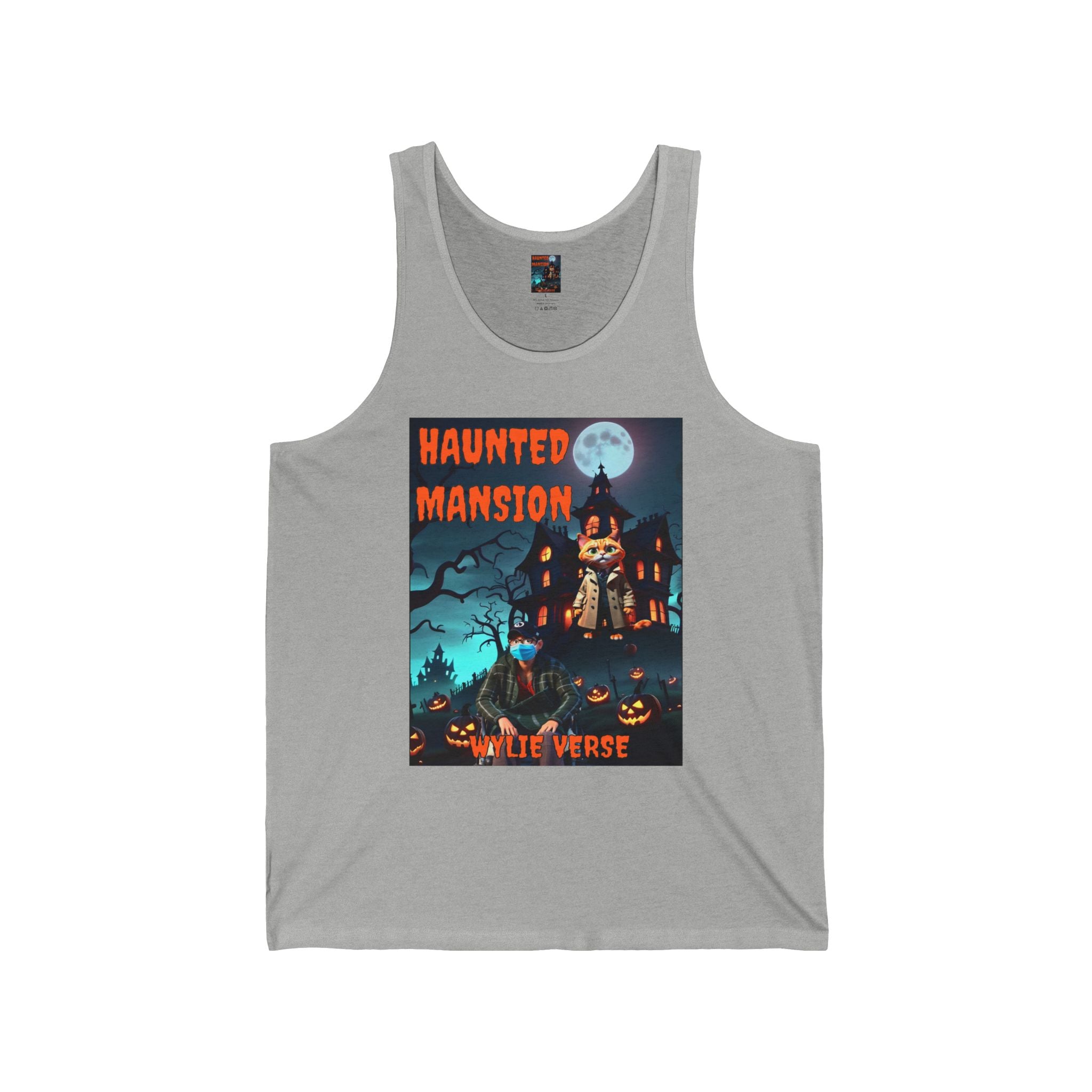 Wylie Verse Hauted Mansion Unisex Poster Tank Top,