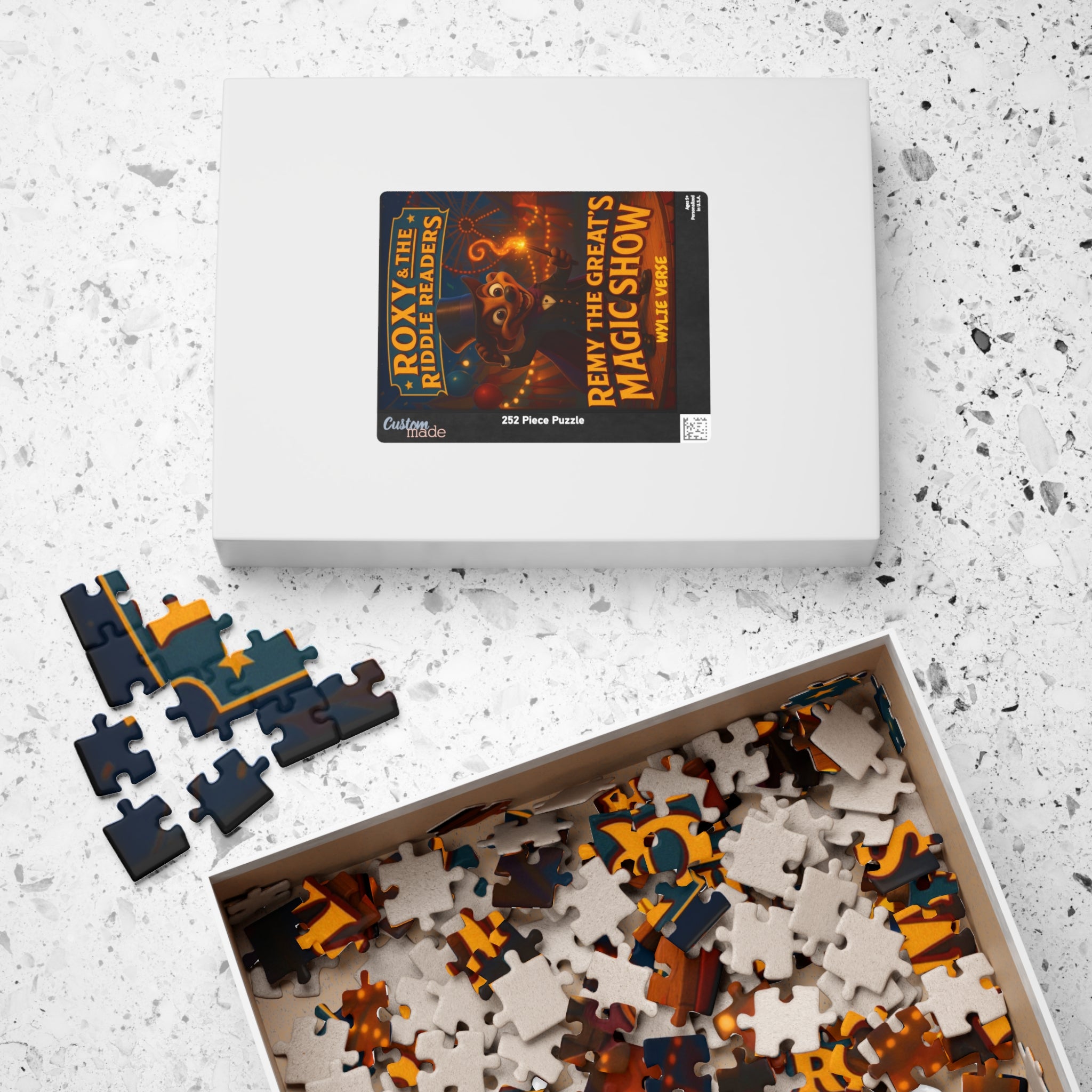 Remy The Great's Magic Show Puzzle 252 Piece Jigsaw Game