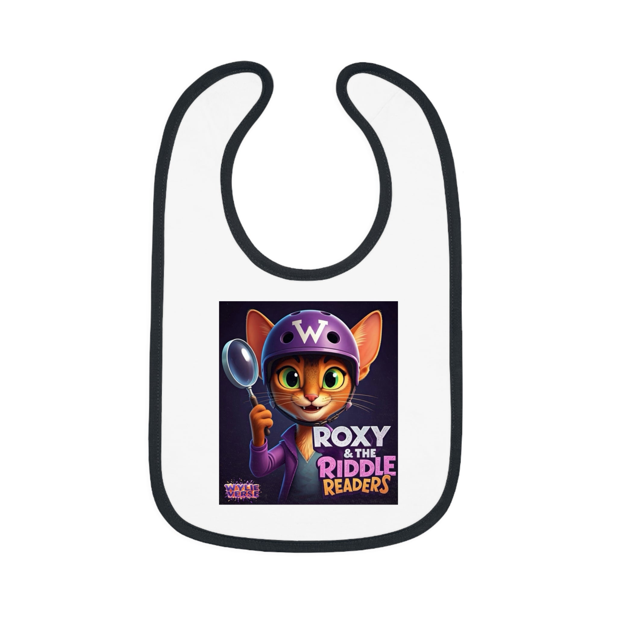 Roxy & The Riddle Readers Baby Bib