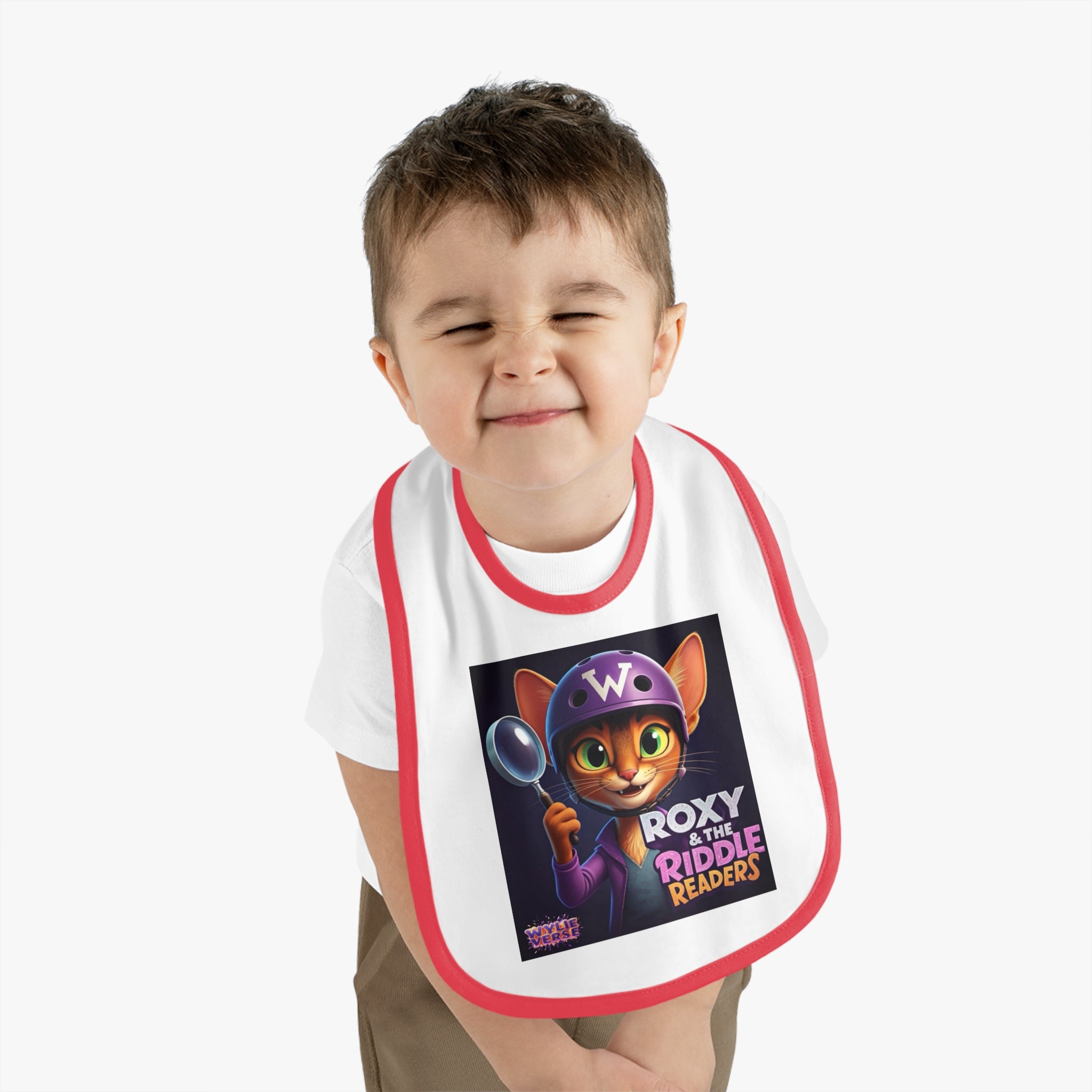 Roxy & The Riddle Readers Baby Bib