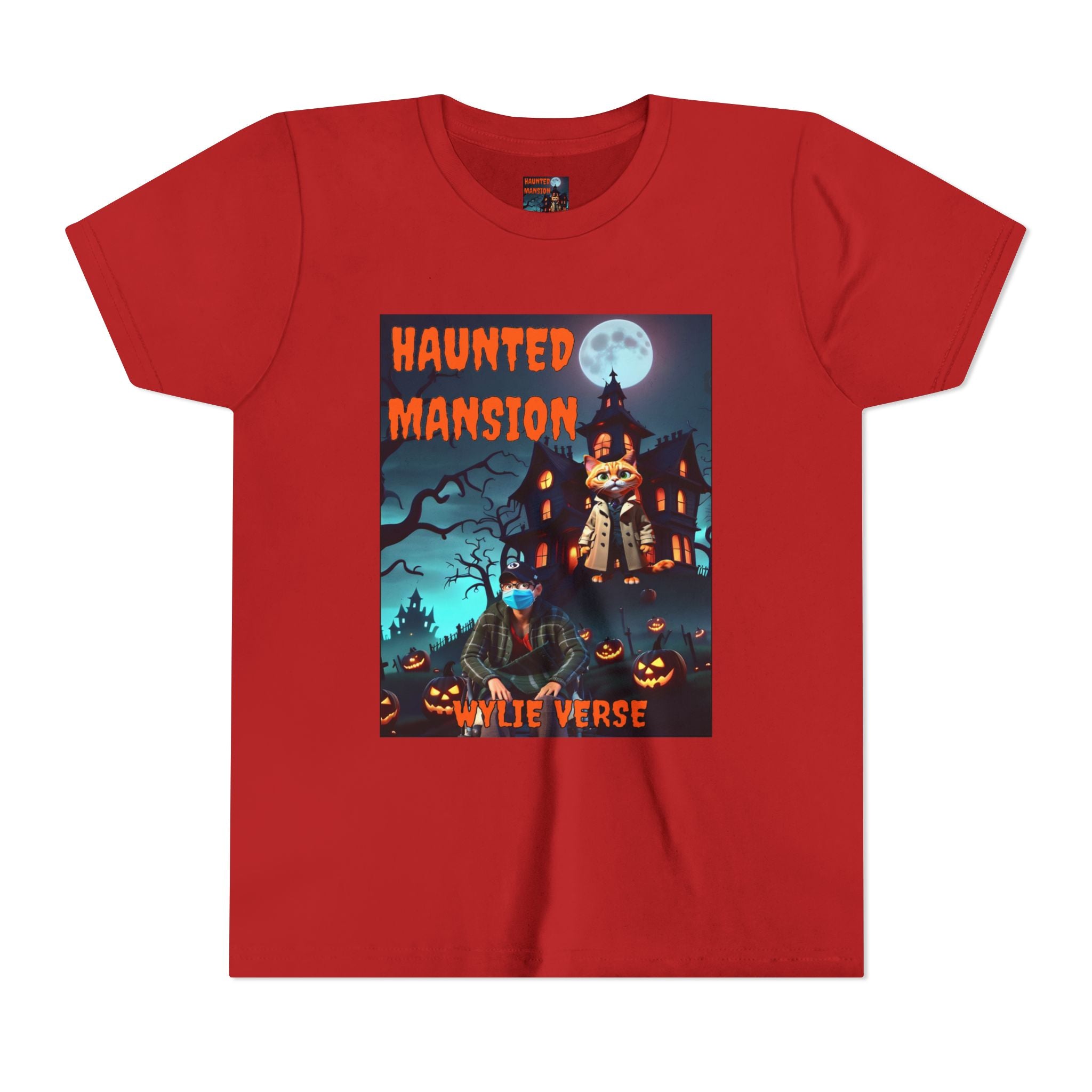 Wylie Verse Haunted Mansion, Youth Poster Tee
