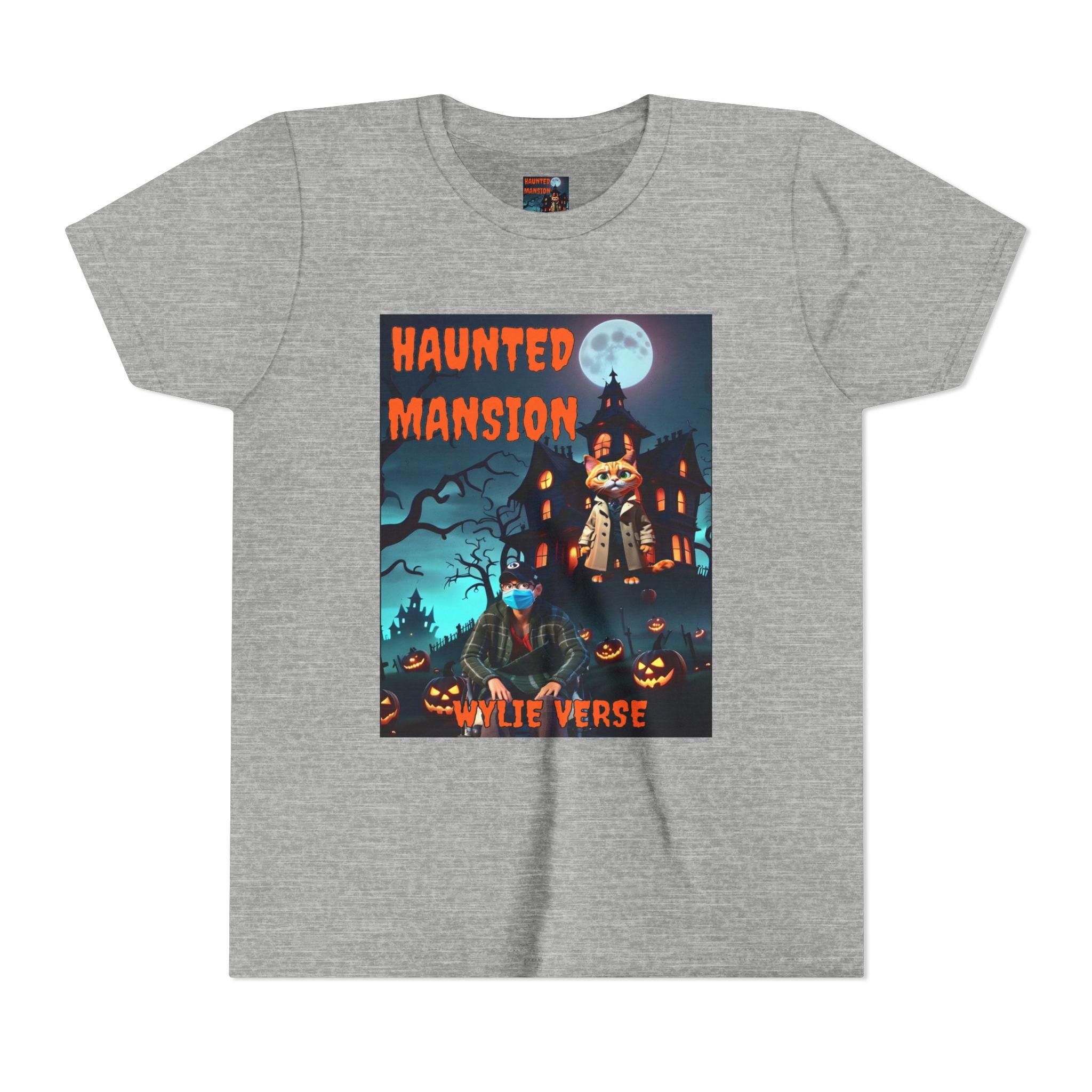 Wylie Verse Haunted Mansion, Youth Poster Tee
