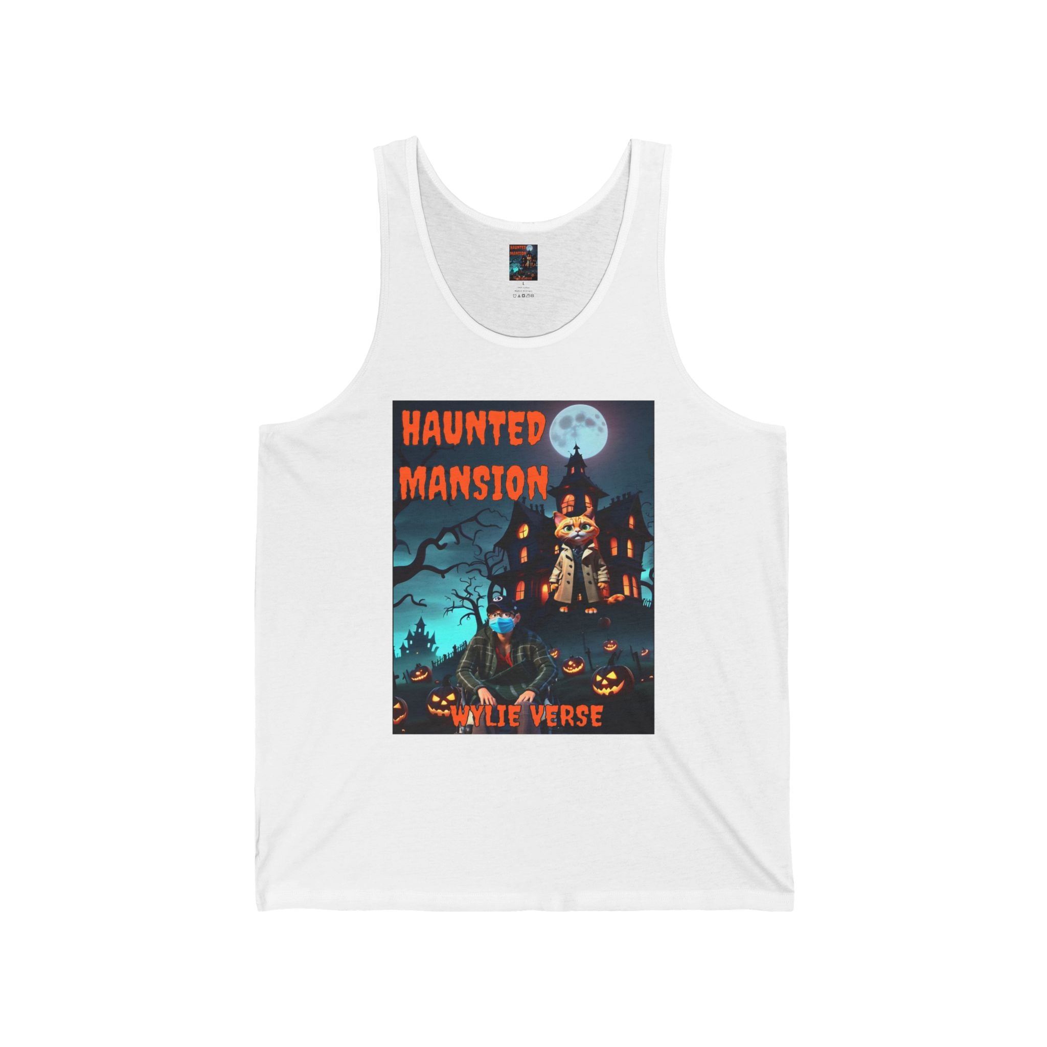Wylie Verse Hauted Mansion Unisex Poster Tank Top,
