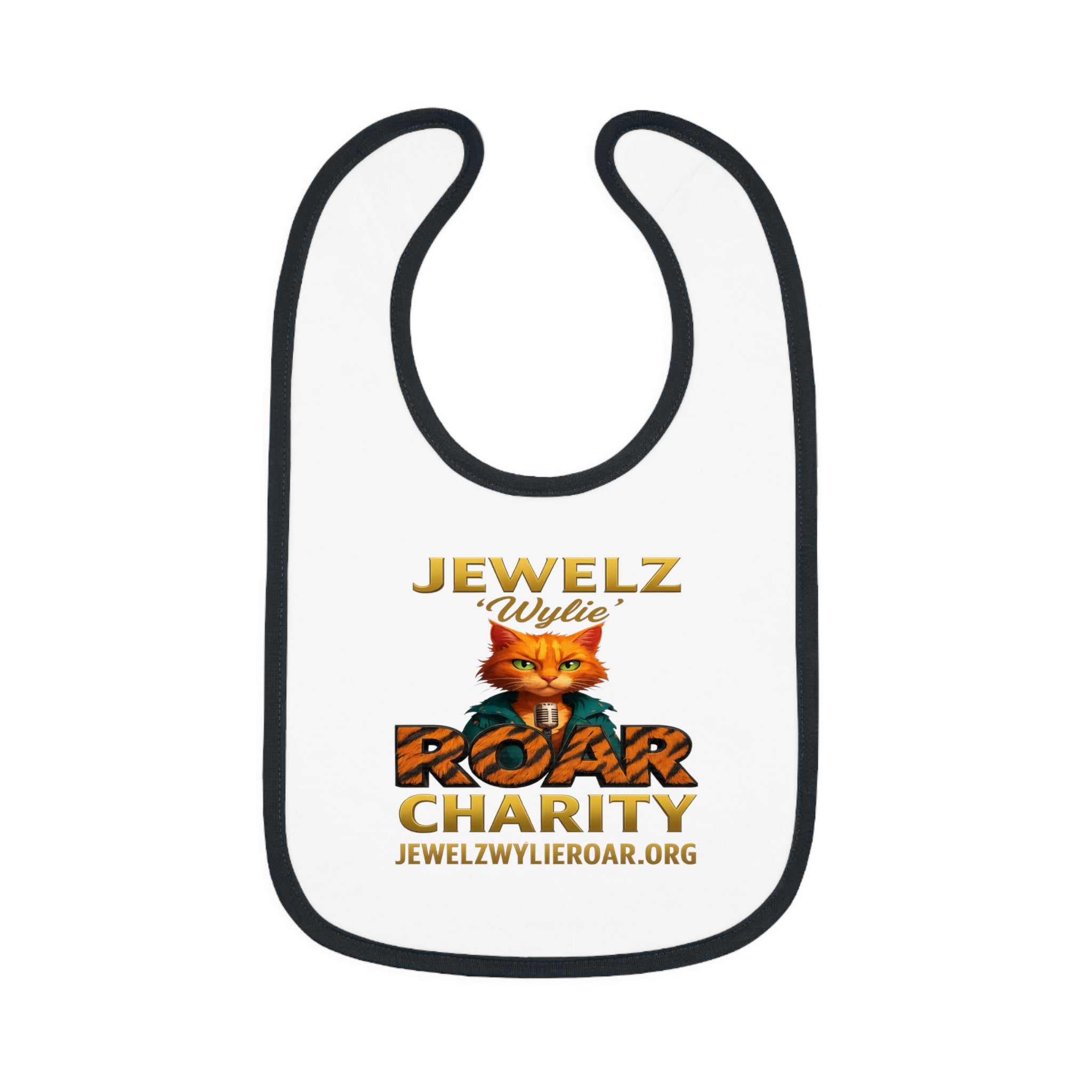 Jewelz 'Wylie' Roar Baby Bib