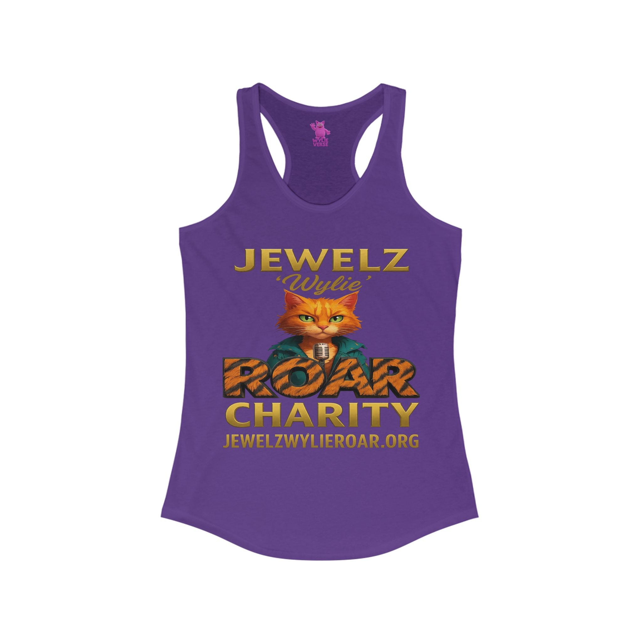 Jewelz 'Wylie' Roar Charity Tank Top for Women