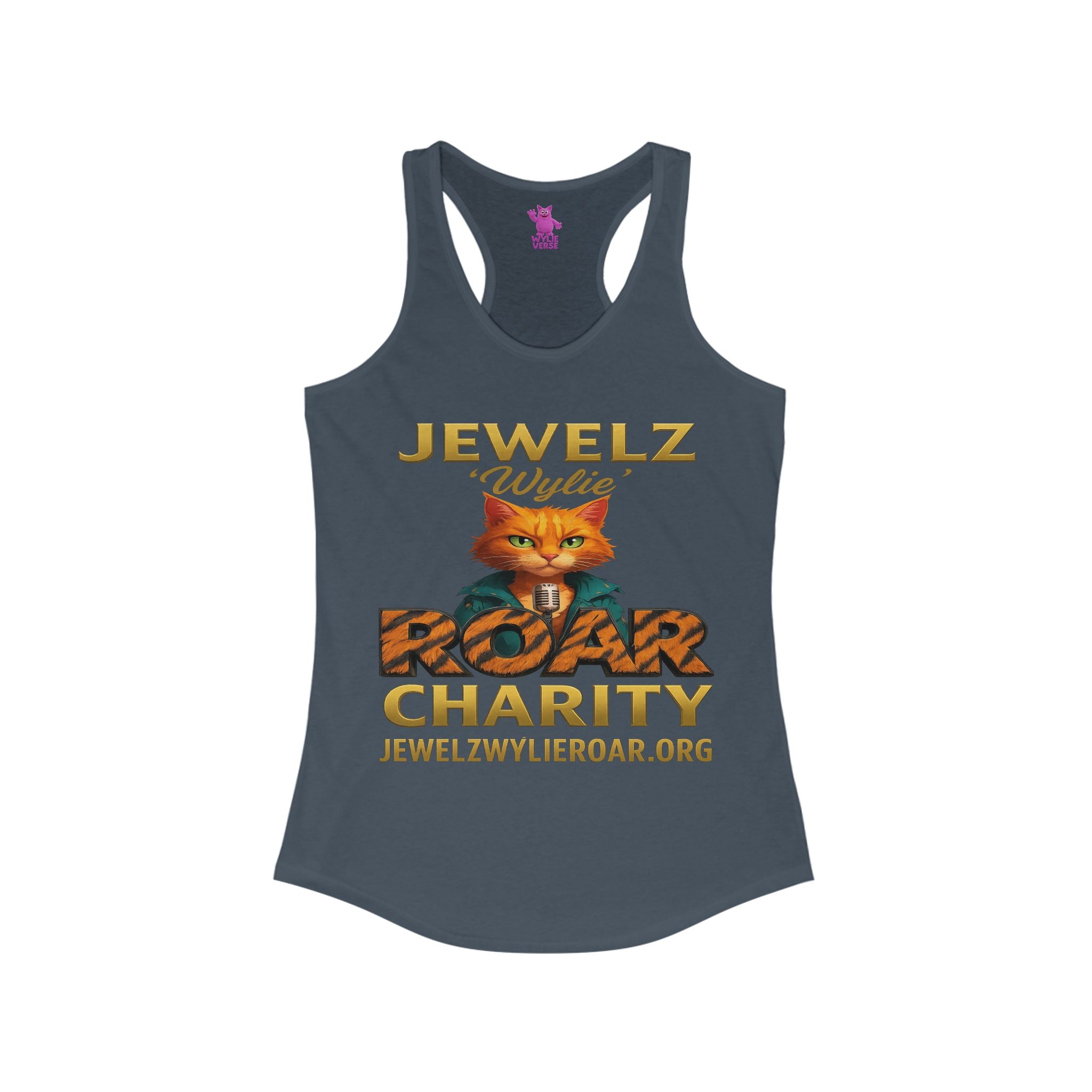 Jewelz 'Wylie' Roar Charity Tank Top for Women