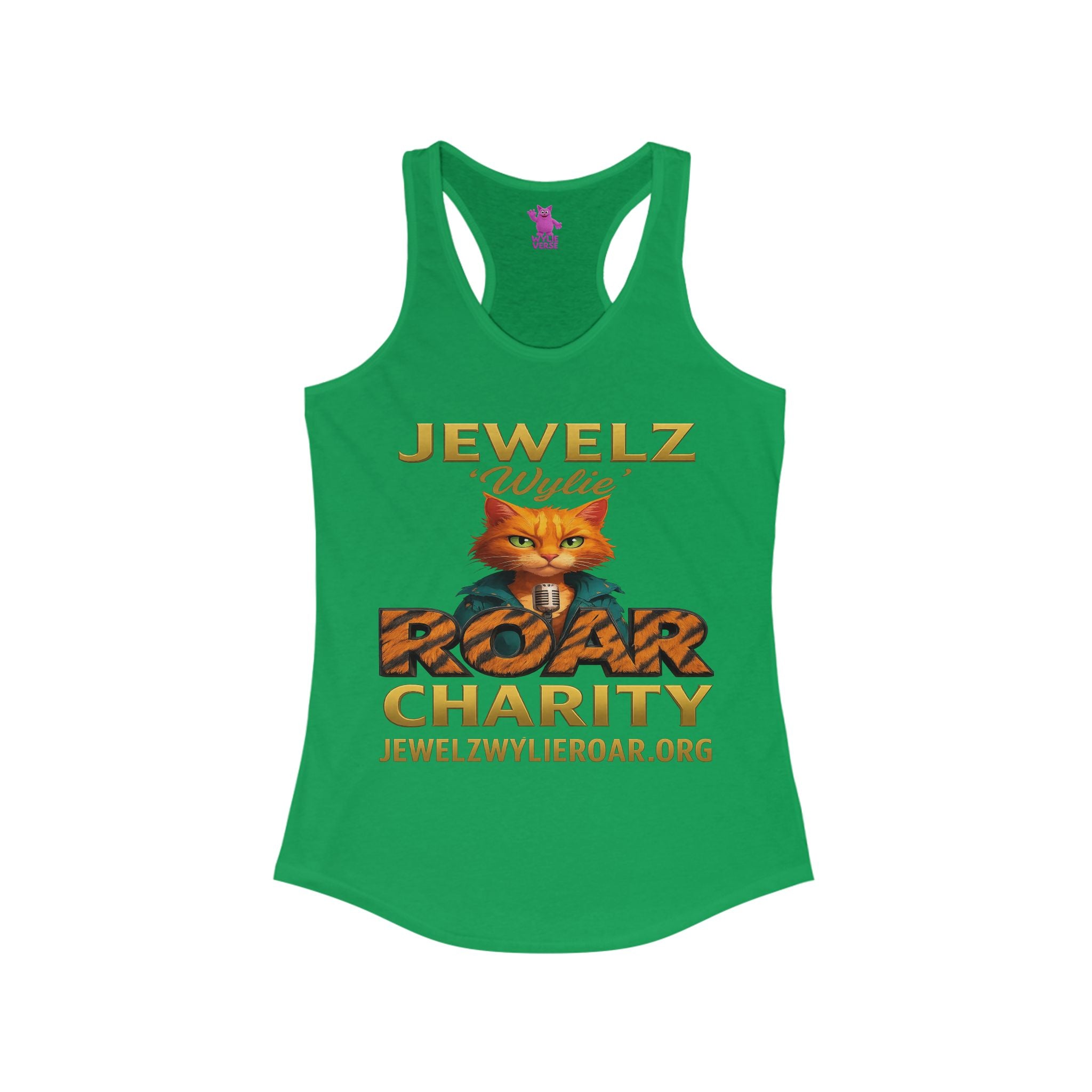 Jewelz 'Wylie' Roar Charity Tank Top for Women