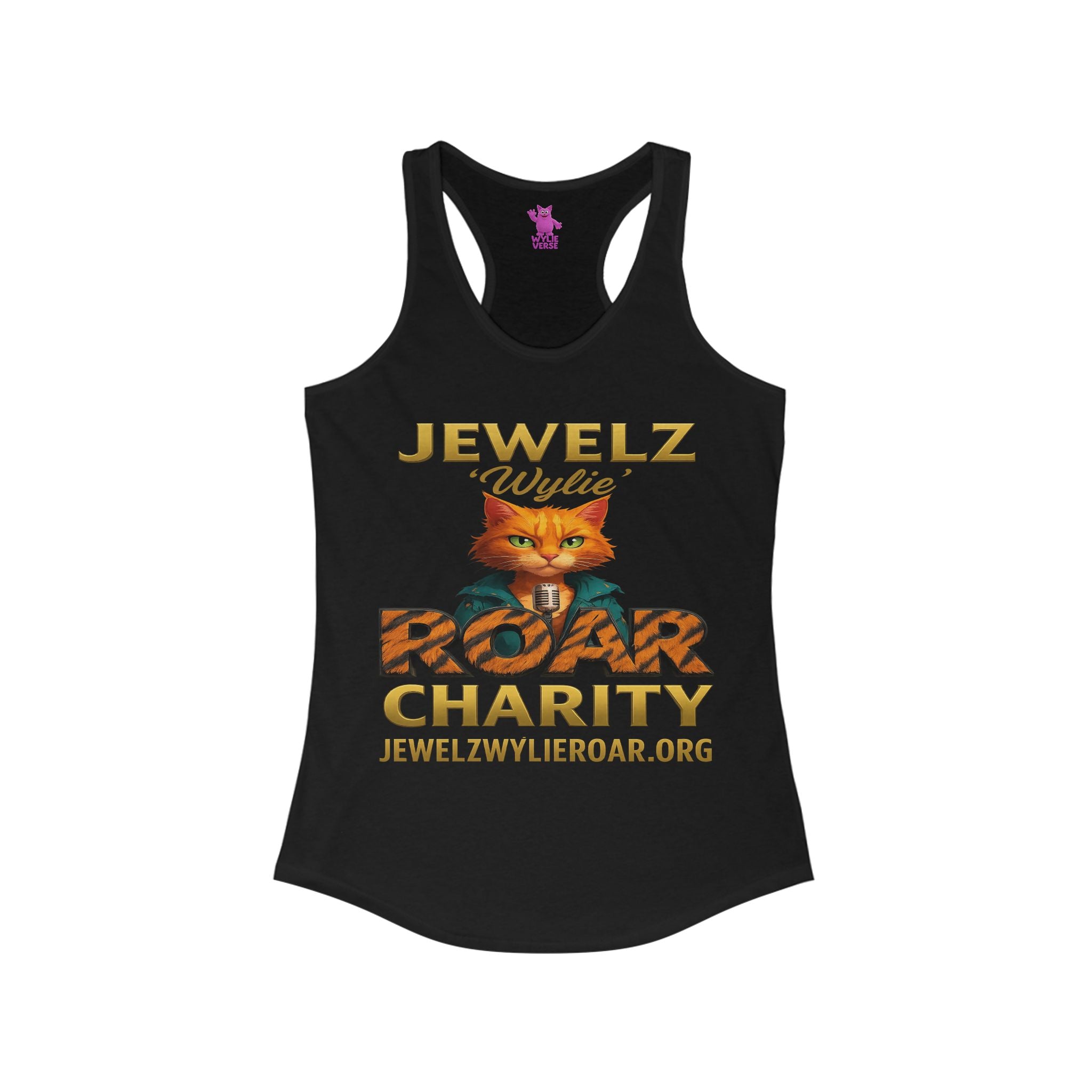 Jewelz 'Wylie' Roar Charity Tank Top for Women