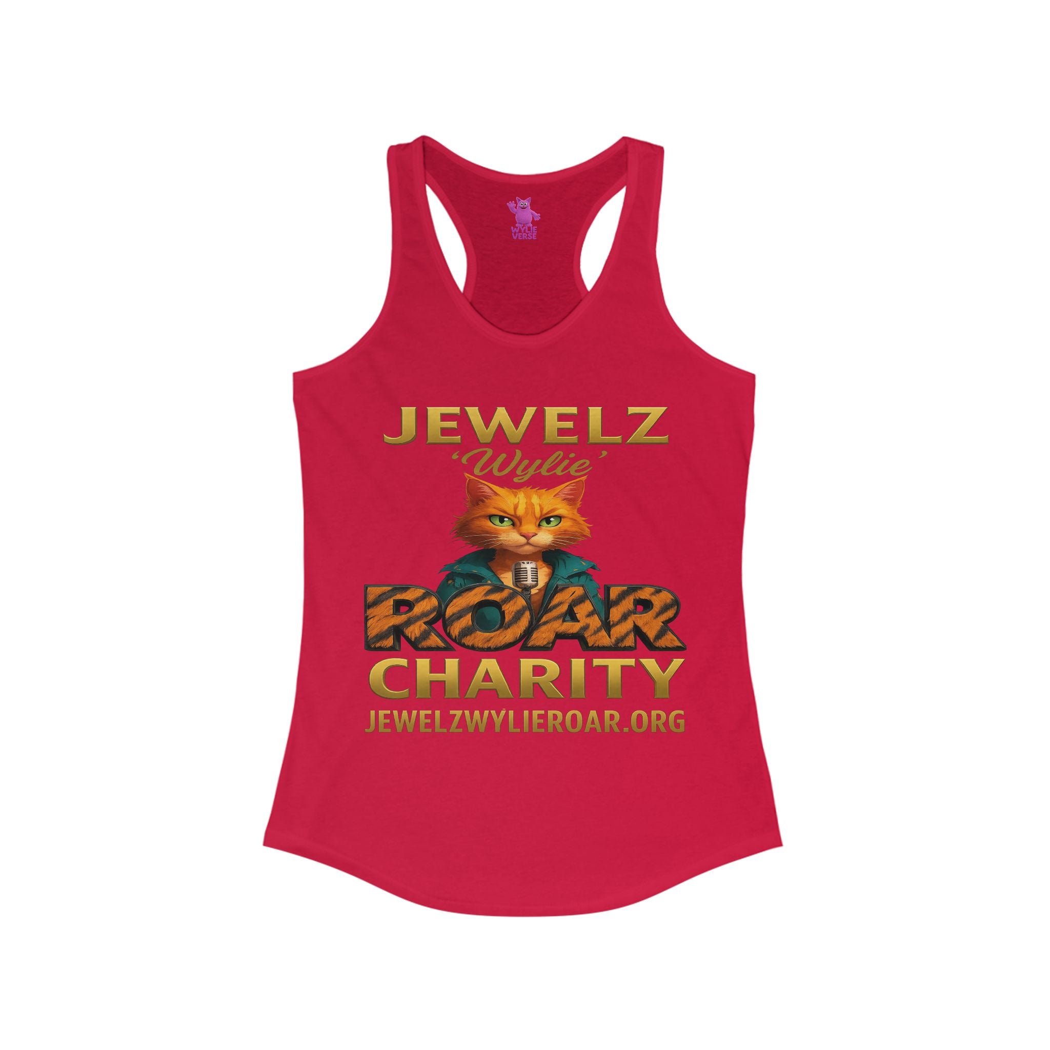 Jewelz 'Wylie' Roar Charity Tank Top for Women