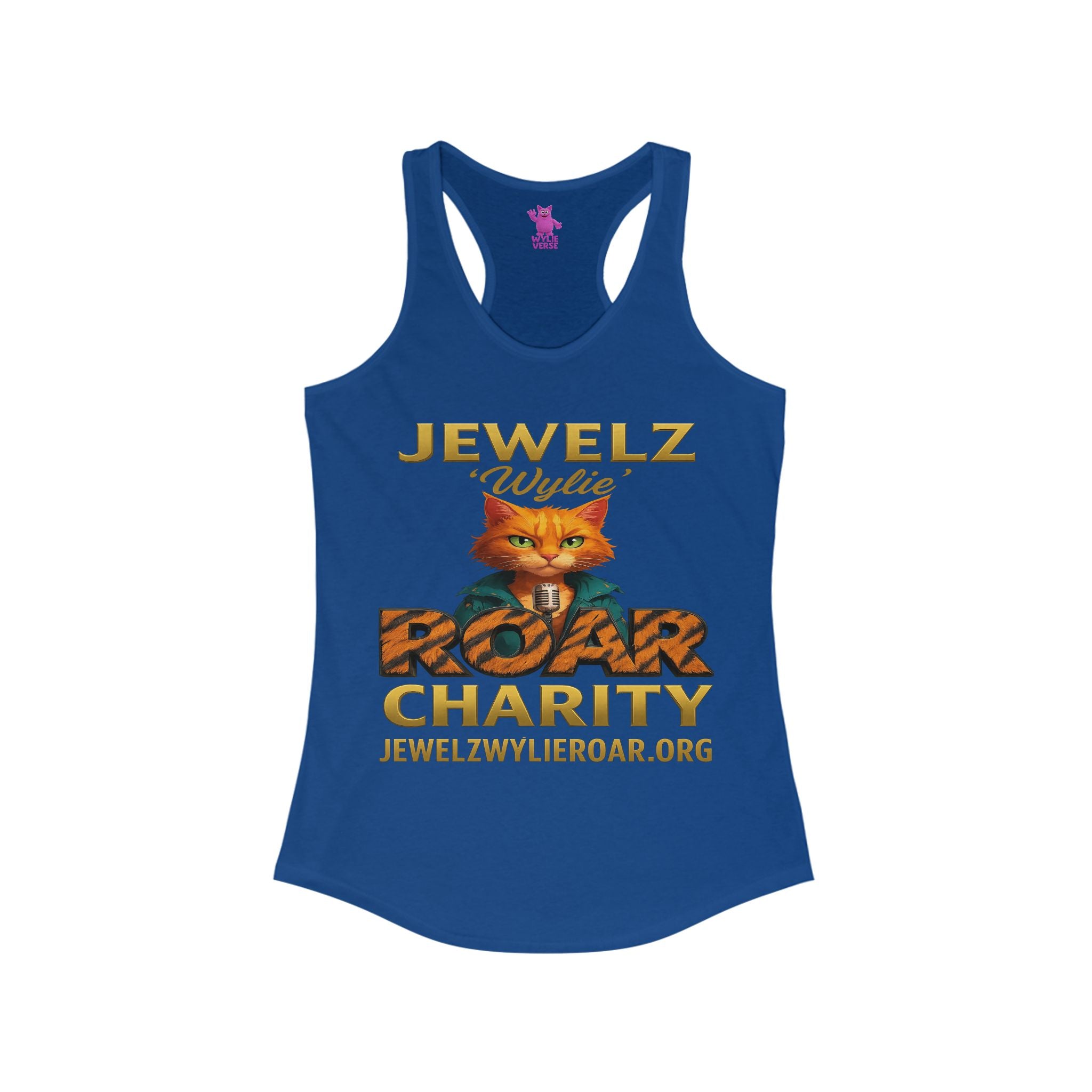 Jewelz 'Wylie' Roar Charity Tank Top for Women