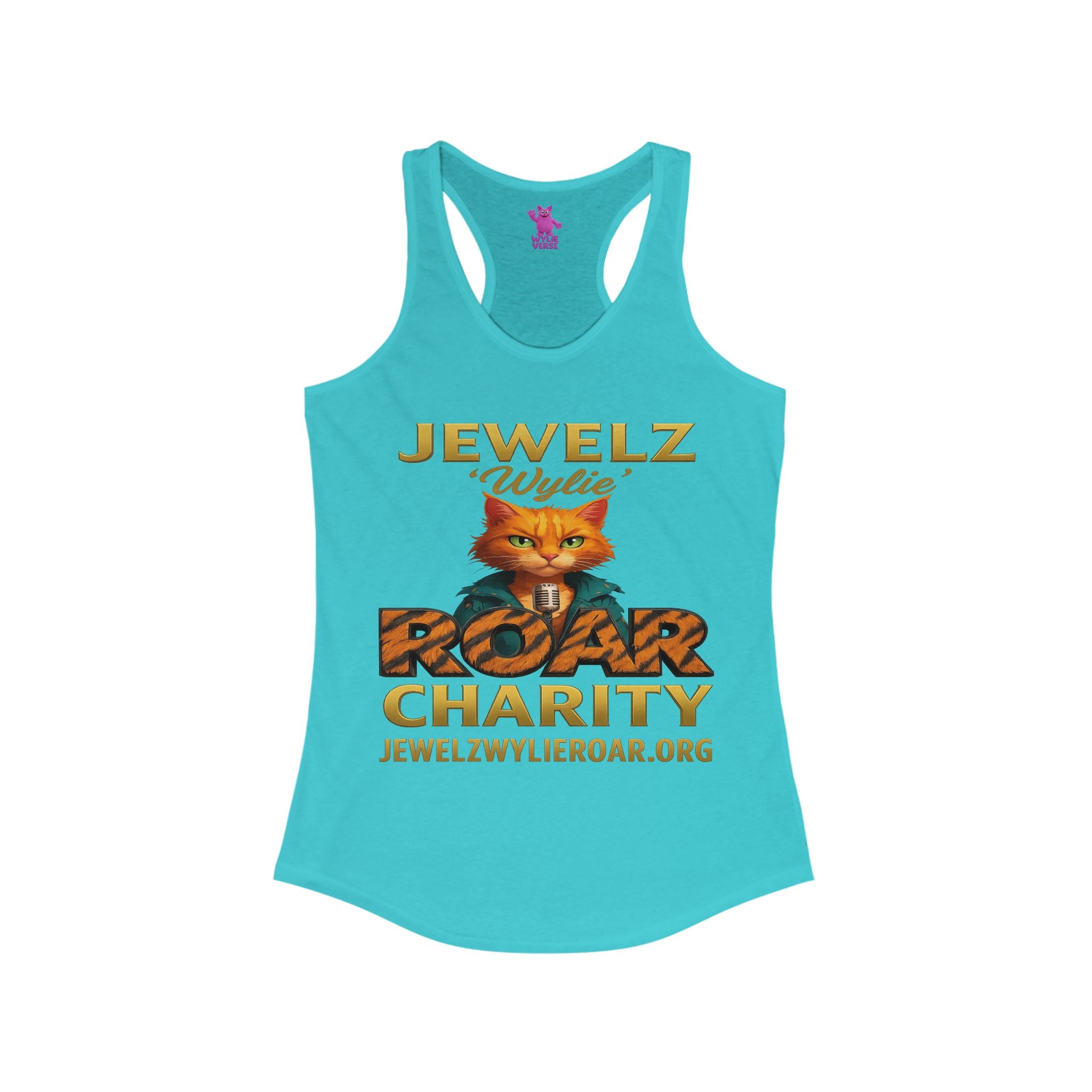 Jewelz 'Wylie' Roar Charity Tank Top for Women