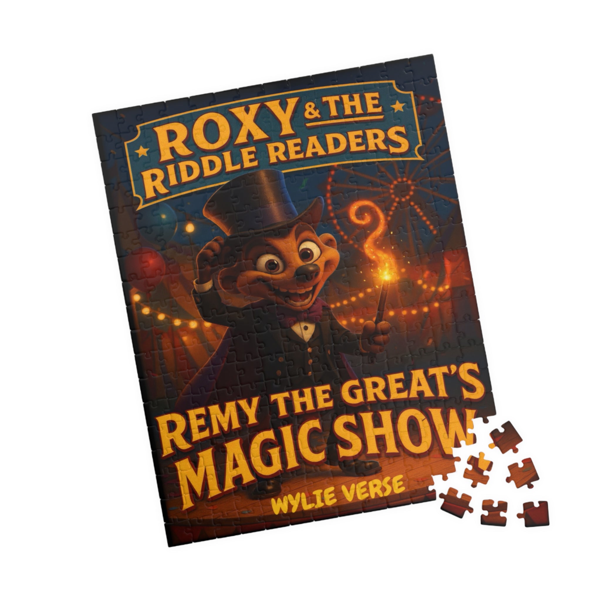 Remy The Great's Magic Show Puzzle 252 Piece Jigsaw Game