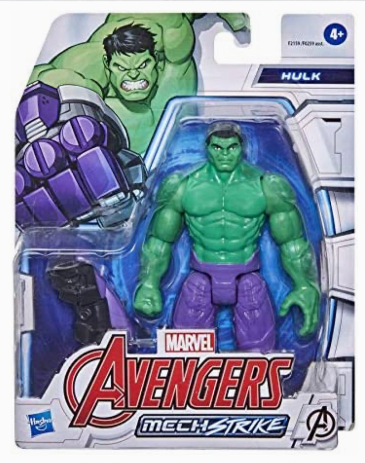Hulk Marvel 6 Inch Avengers Mech Strike Action Figure