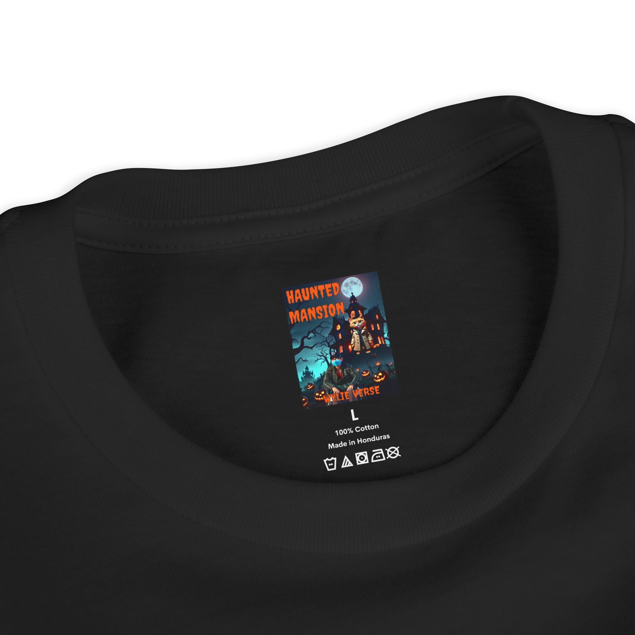 Wylie Verse Haunted Mansion, Youth Poster Tee