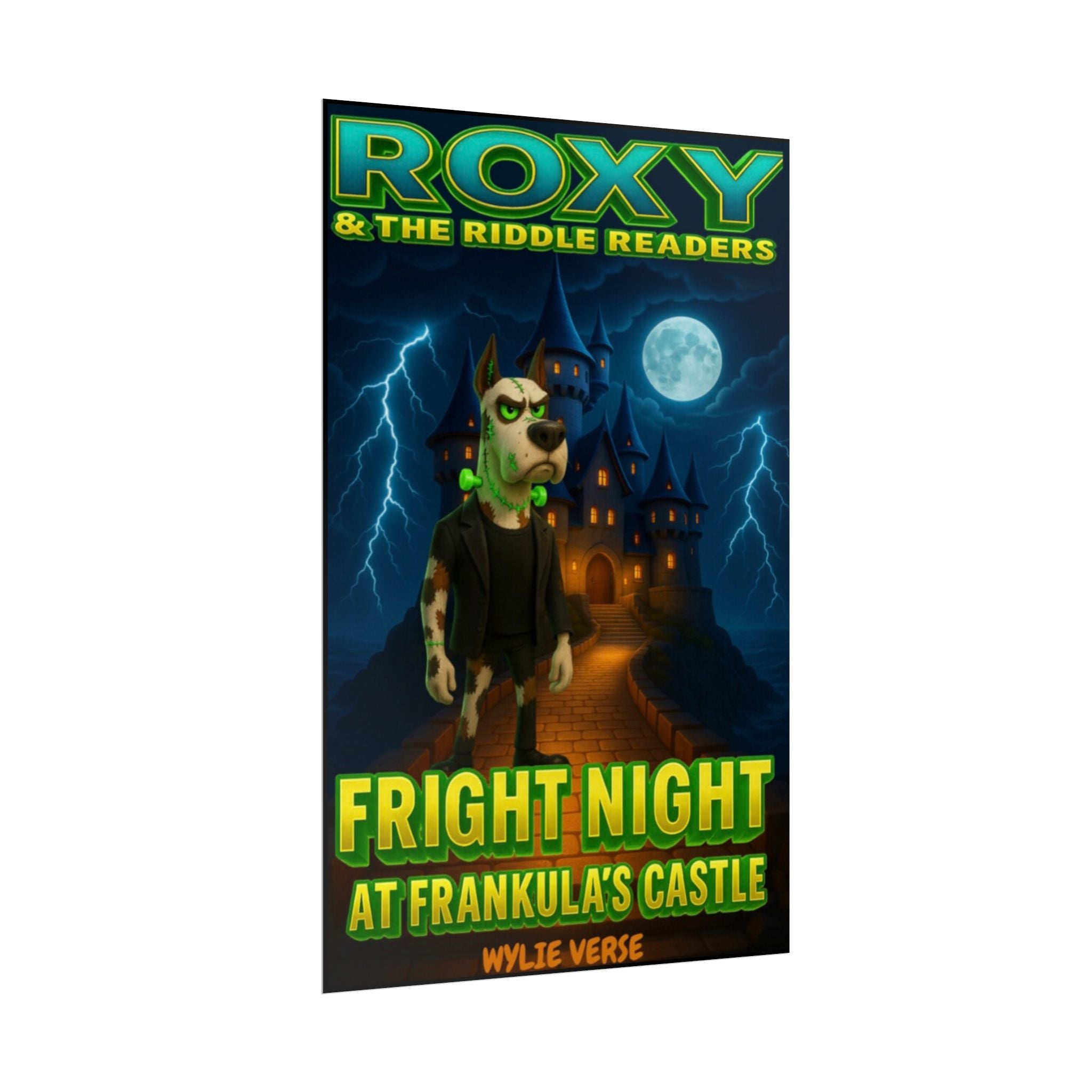 Fright Night at Frankula’s Castle Rolled Poster 11x17