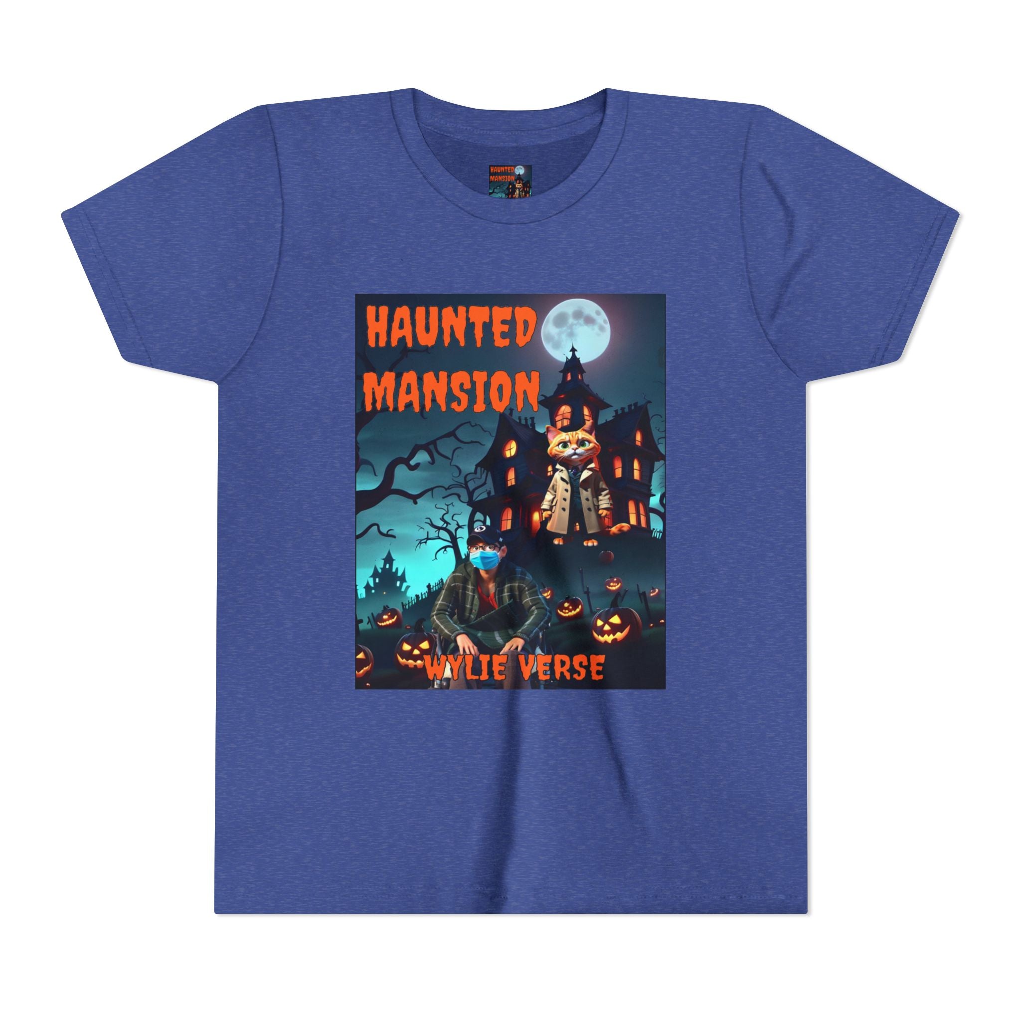 Wylie Verse Haunted Mansion, Youth Poster Tee