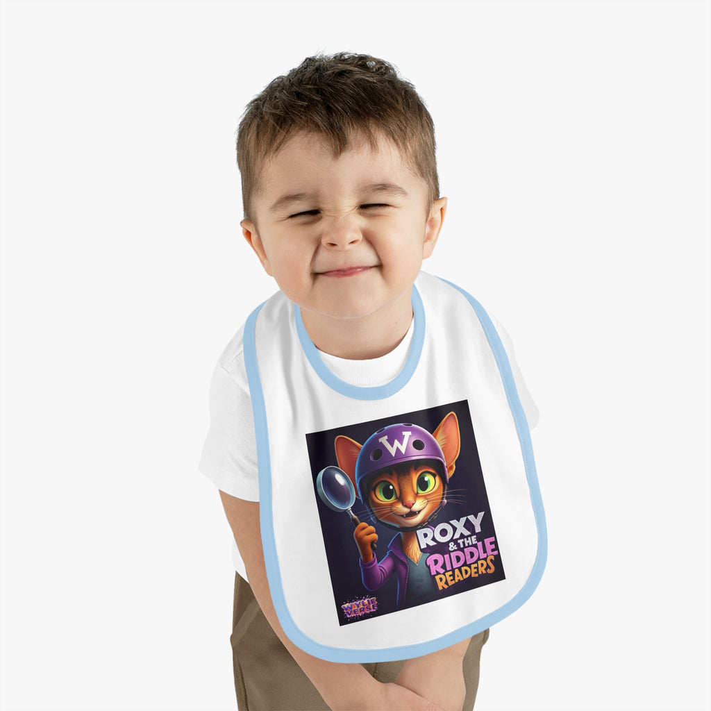 Roxy & The Riddle Readers Baby Bib