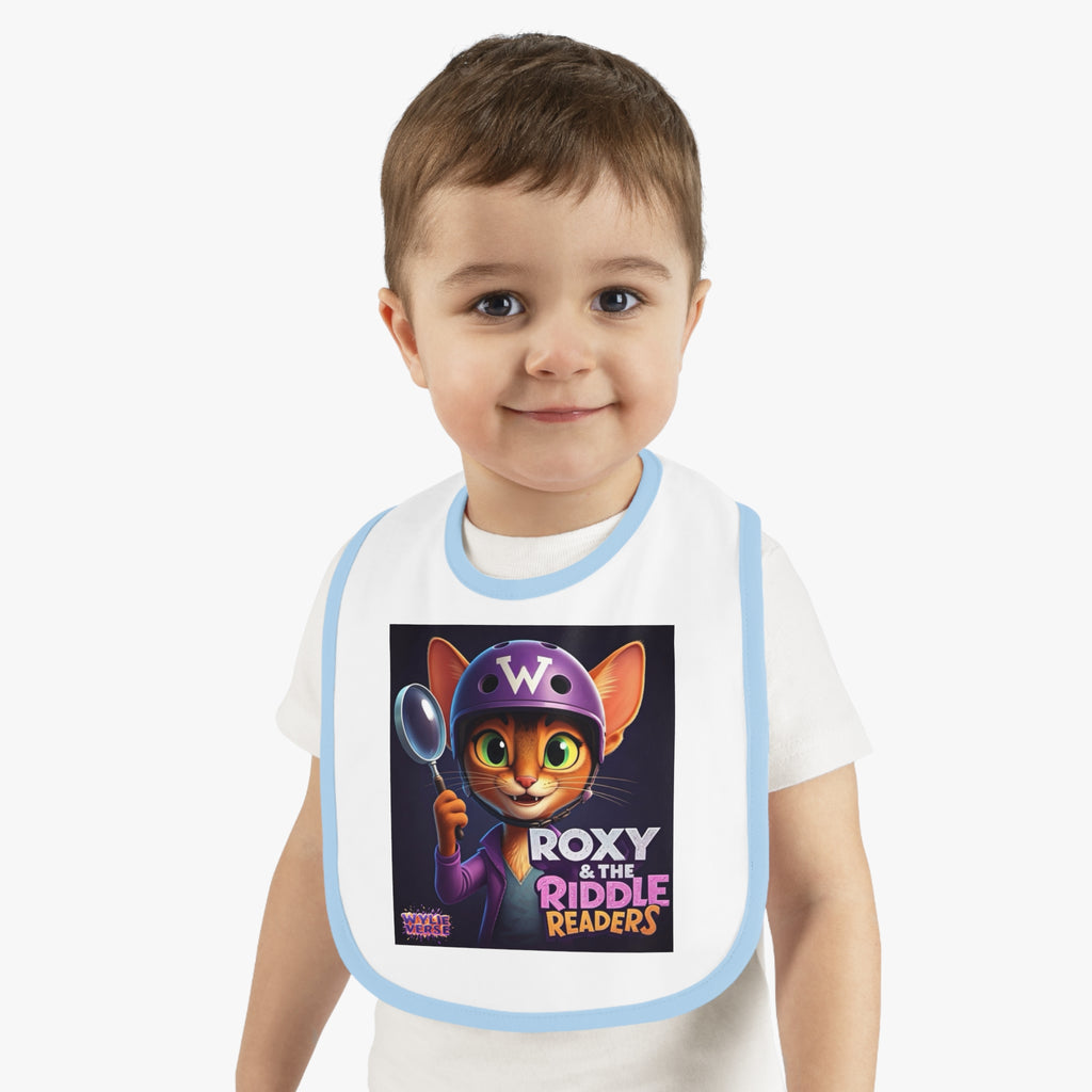 Roxy & The Riddle Readers Baby Bib