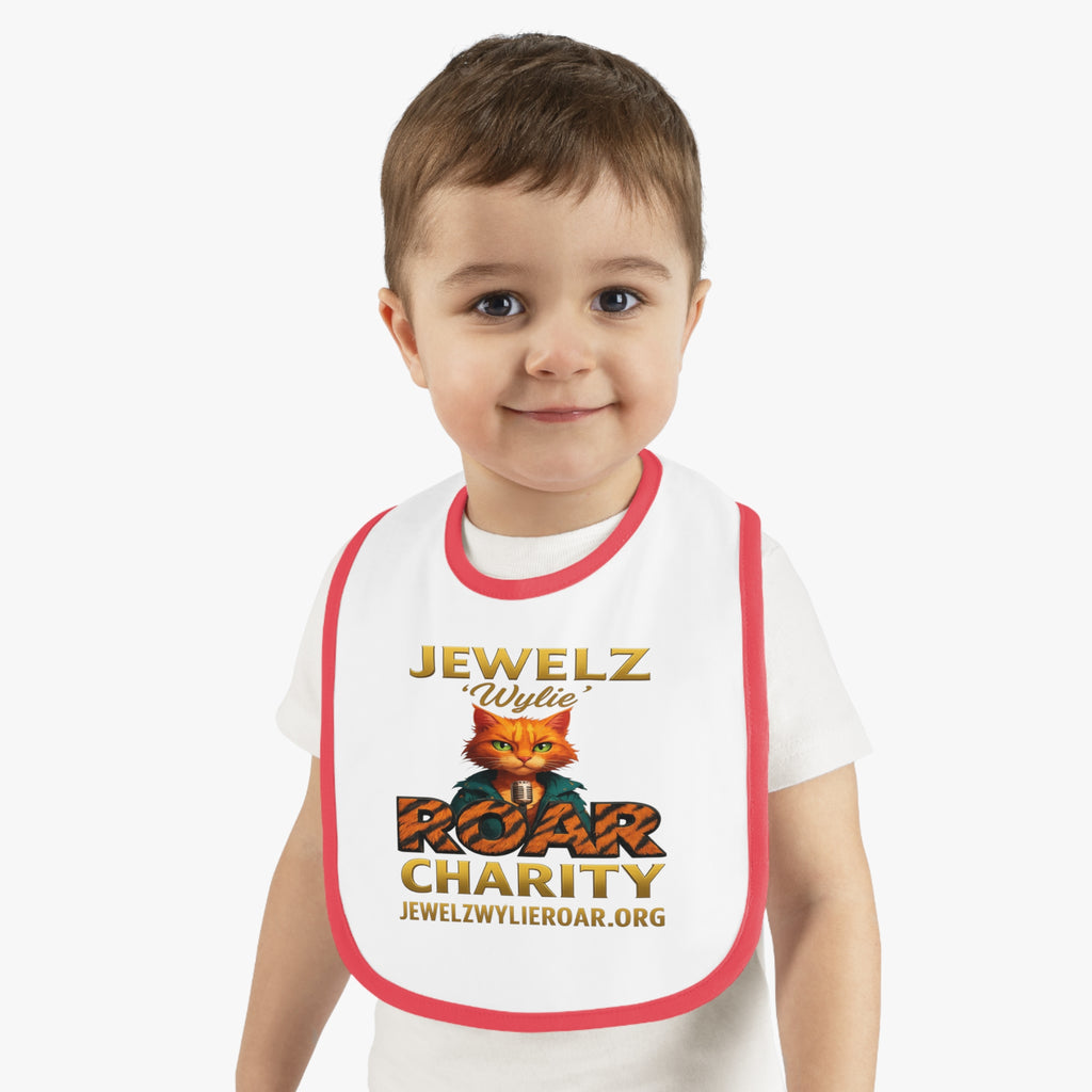 Jewelz 'Wylie' Roar Baby Bib