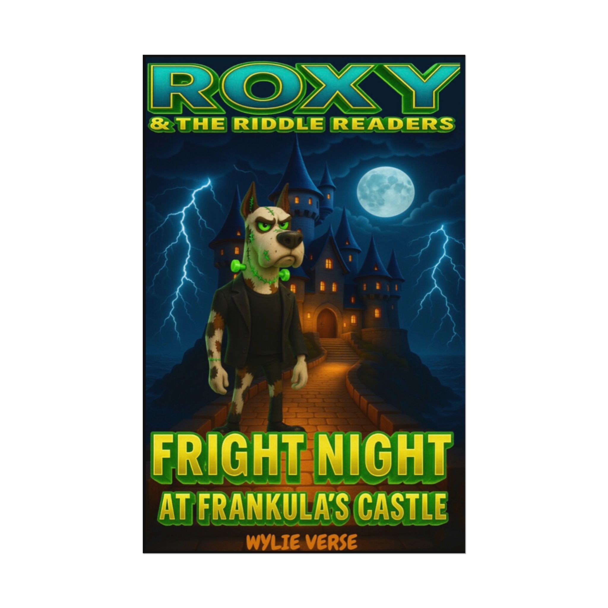 Fright Night at Frankula’s Castle Rolled Poster 11x17