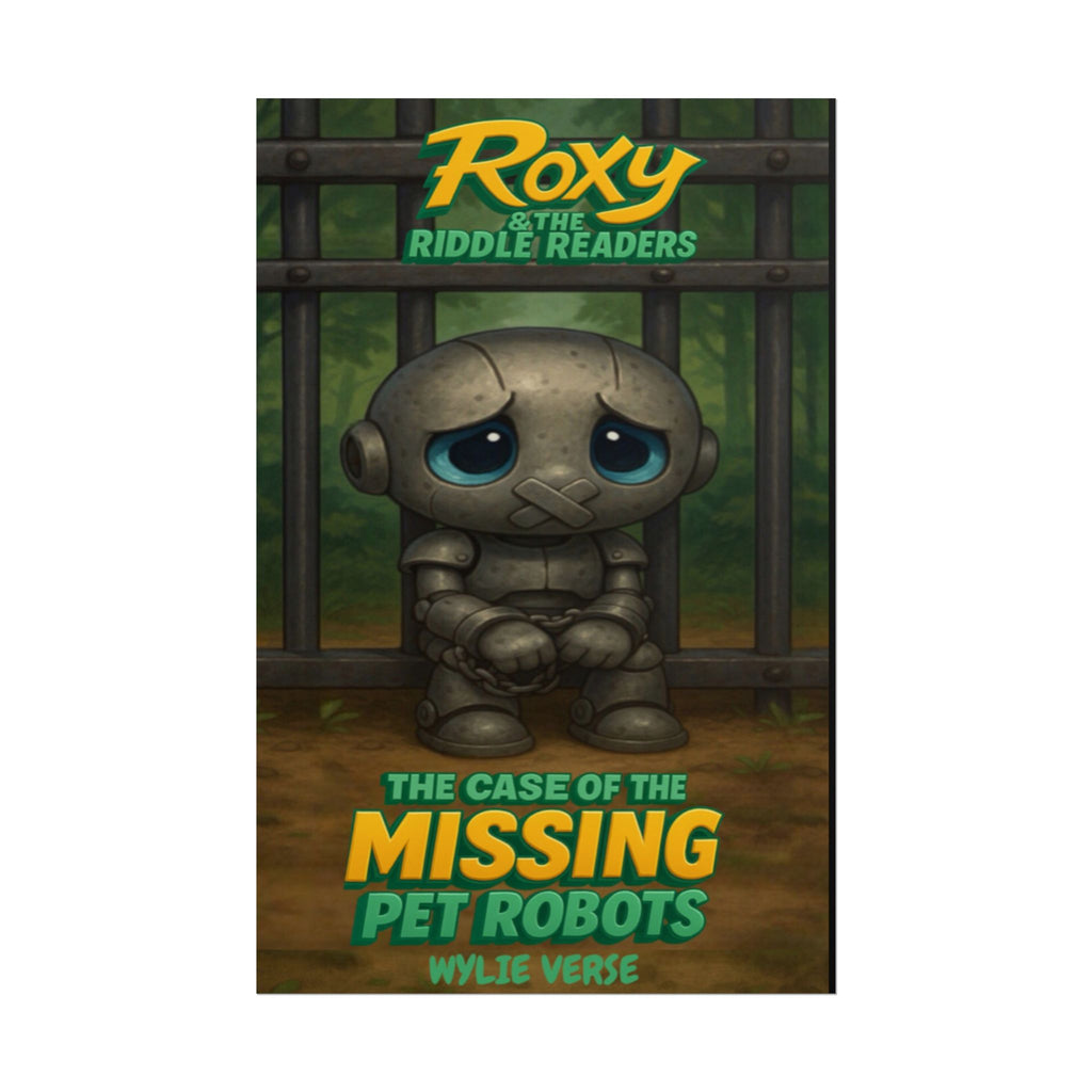 The Case of the Missing Pet Robots Rolled Fine Art Poster 11x17
