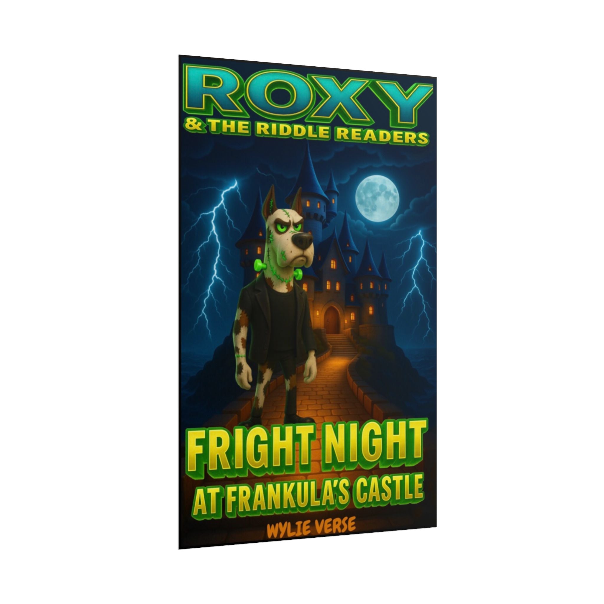 Fright Night at Frankula’s Castle Rolled Poster 11x17