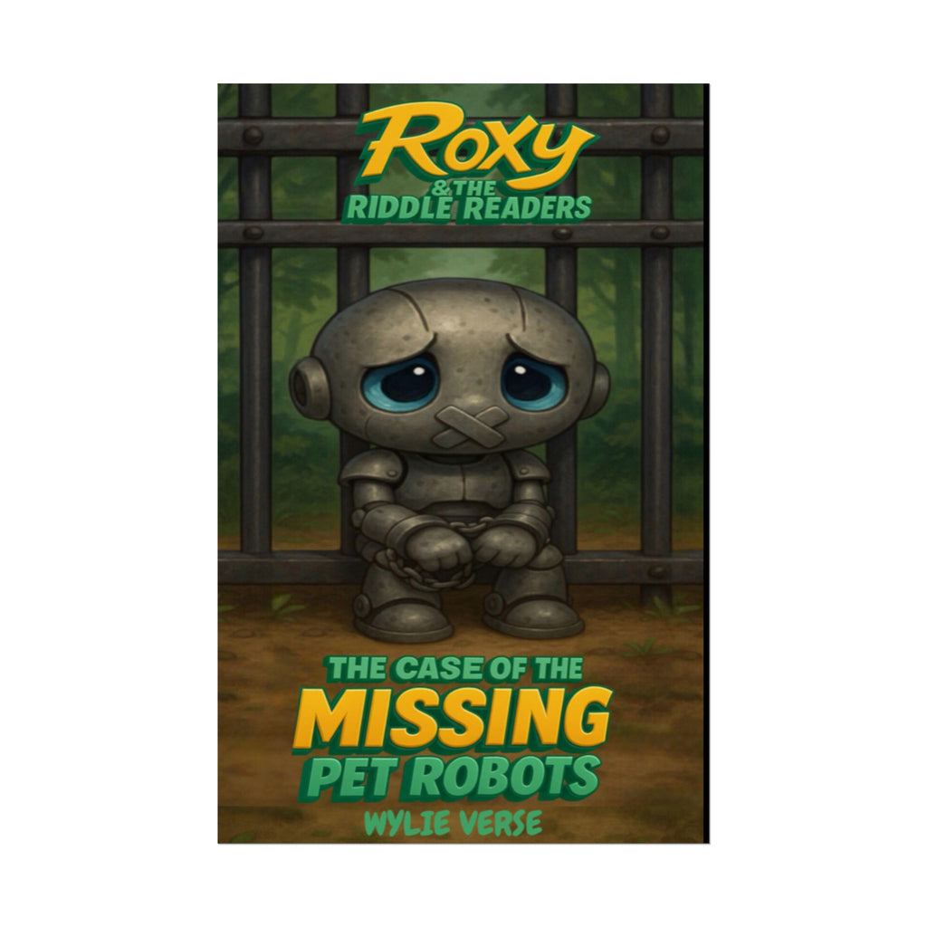 The Case of the Missing Pet Robots Rolled Fine Art Poster 11x17