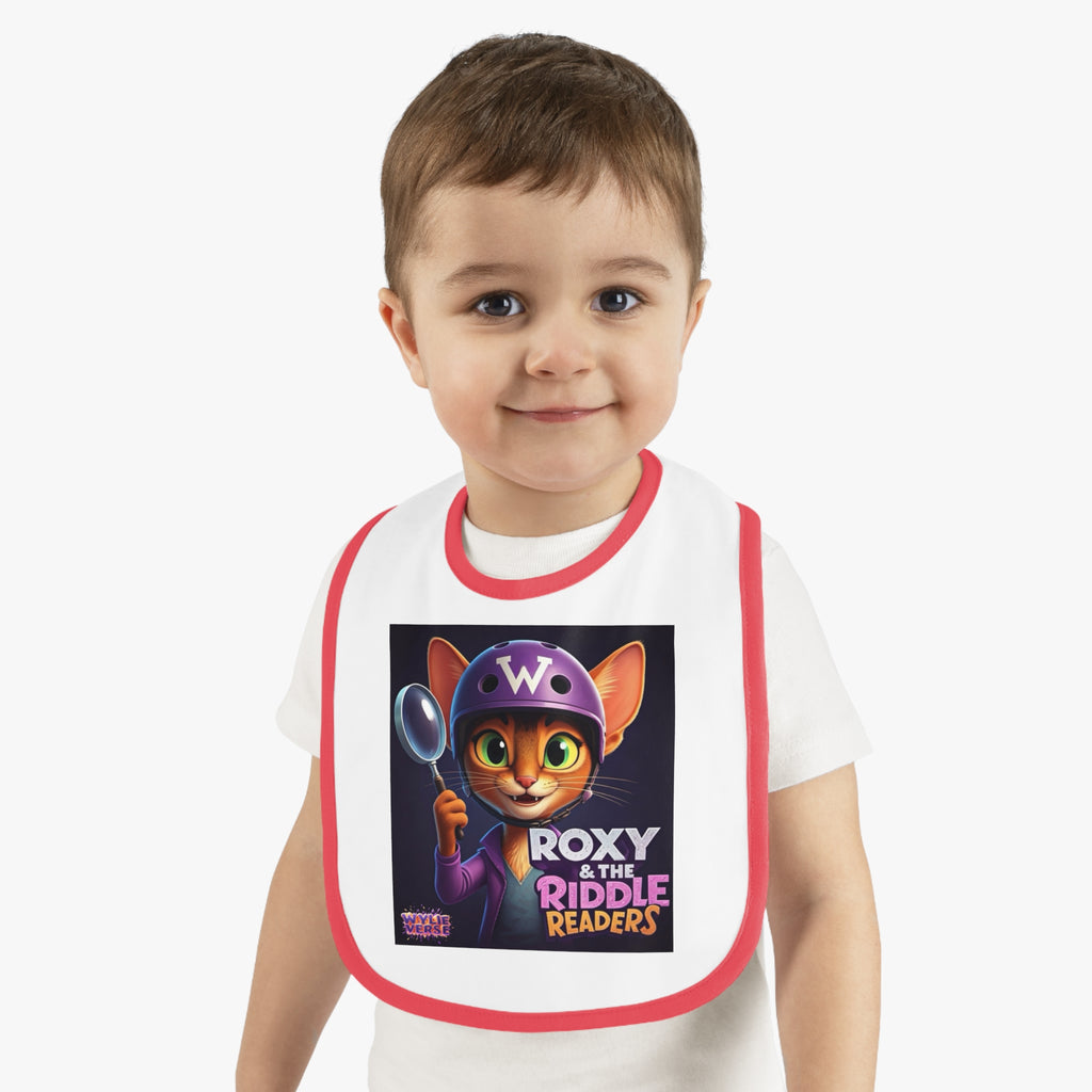 Roxy & The Riddle Readers Baby Bib