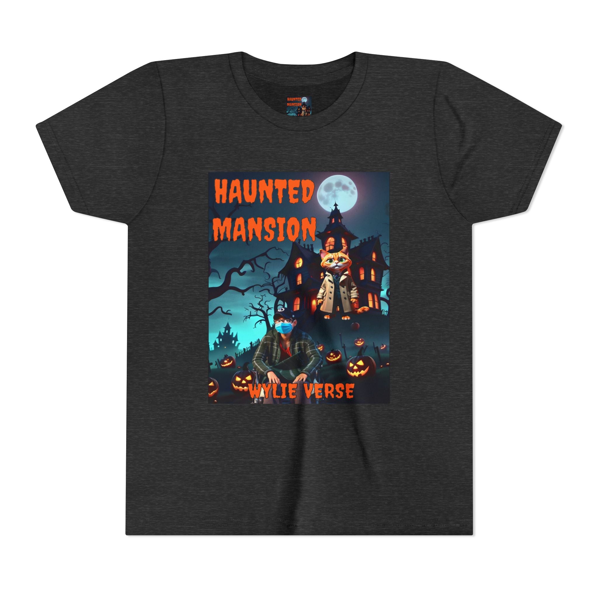 Wylie Verse Haunted Mansion, Youth Poster Tee