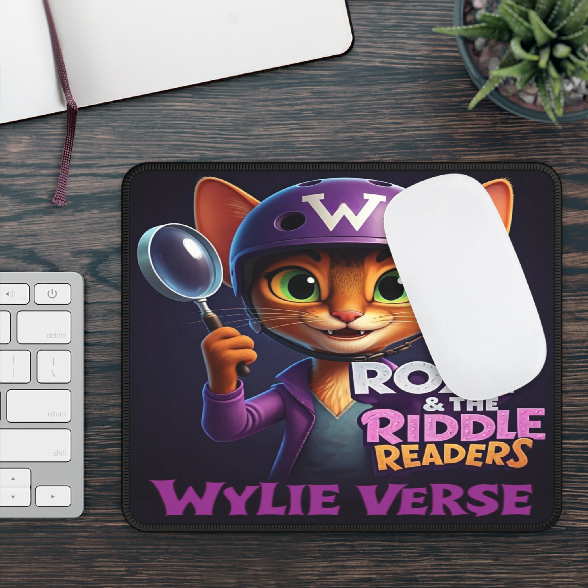 Roxy & The Riddle Readers Gaming Mouse Pad