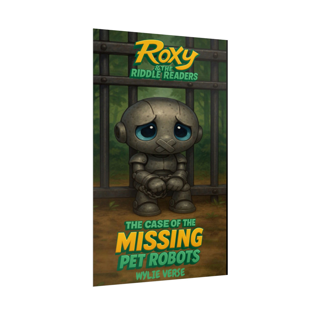 The Case of the Missing Pet Robots Rolled Fine Art Poster 11x17